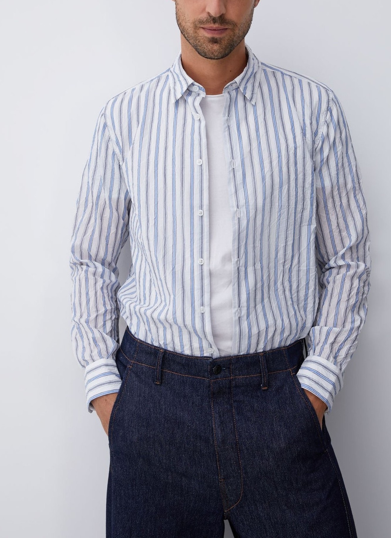 Multi striped shirt image number 0