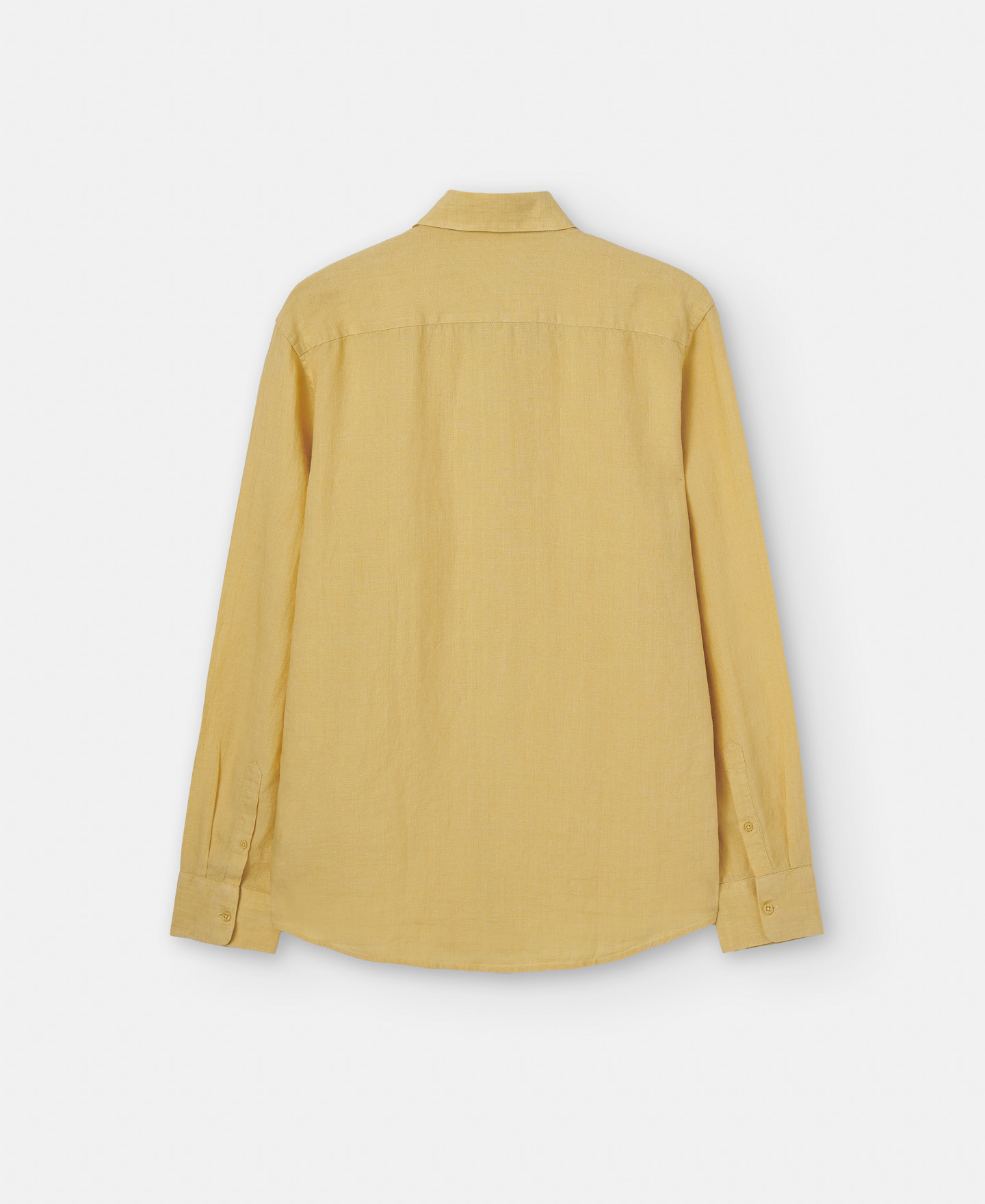 Camisa cuello solapa 100% lino image number 5