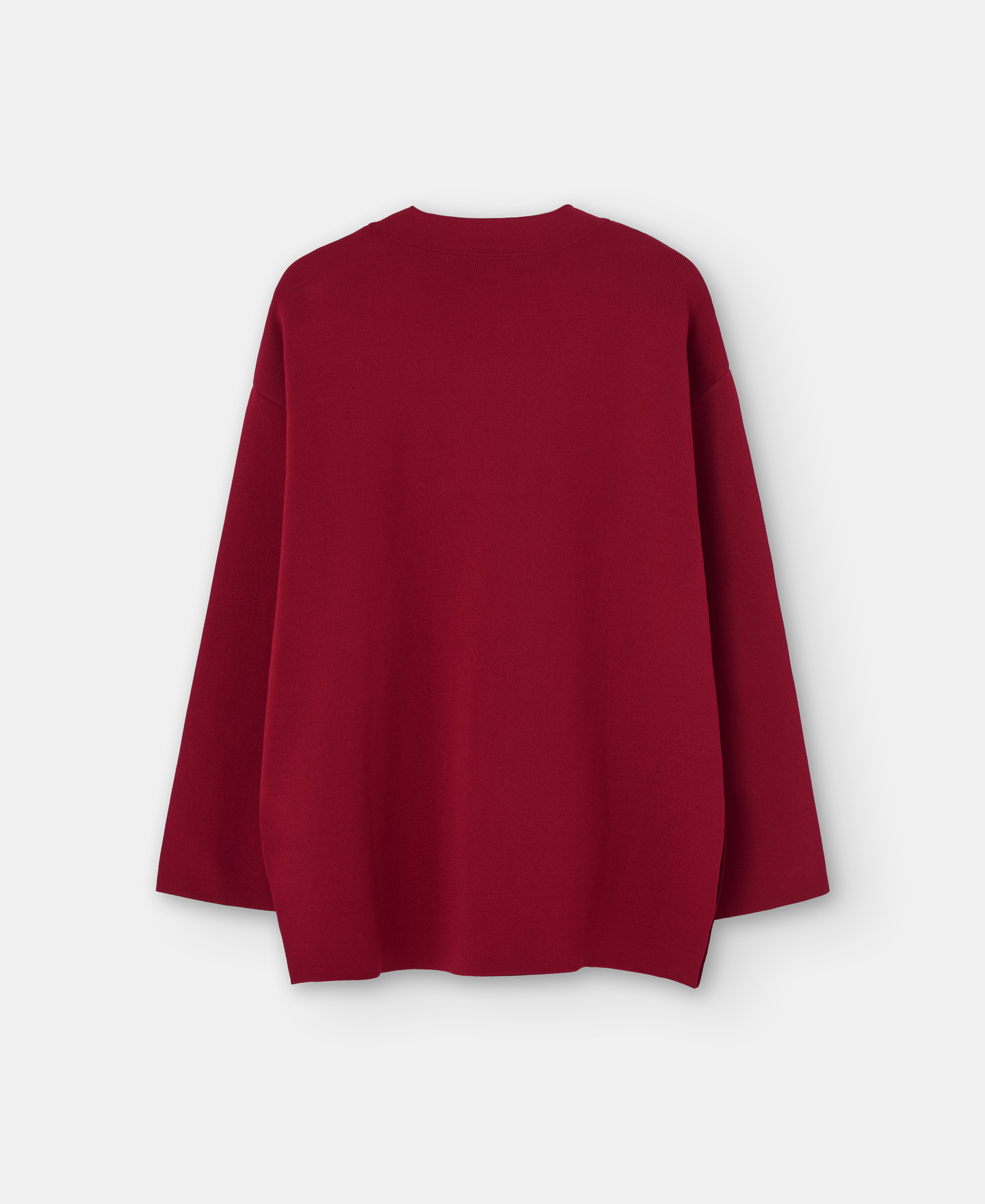 Recycled nylon V-neck sweater image number 5