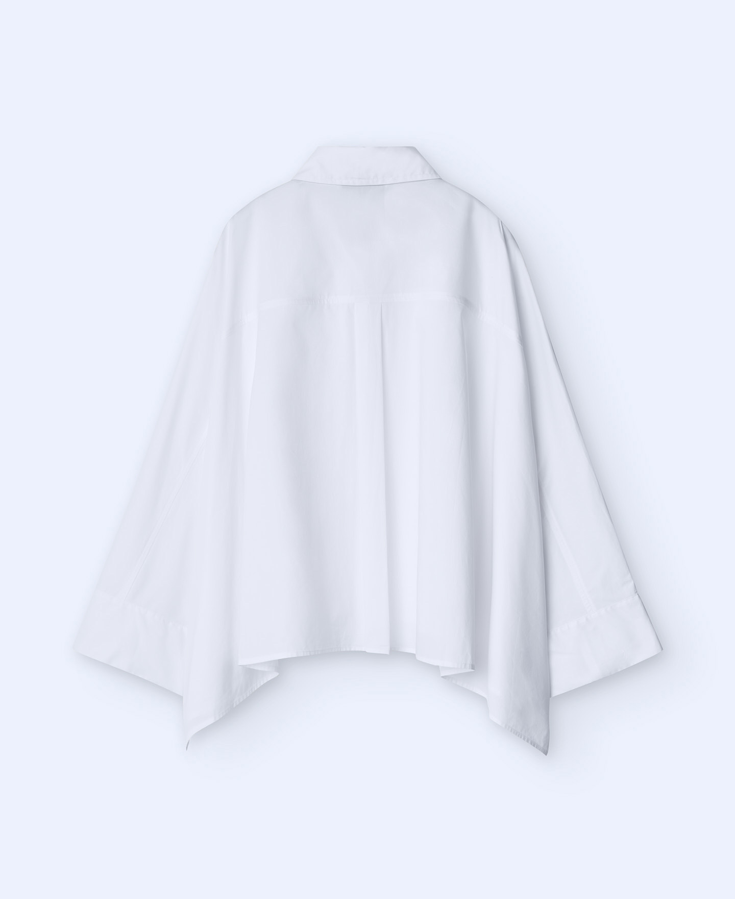 Oversize Japanese sleeve cotton shirt image number 5