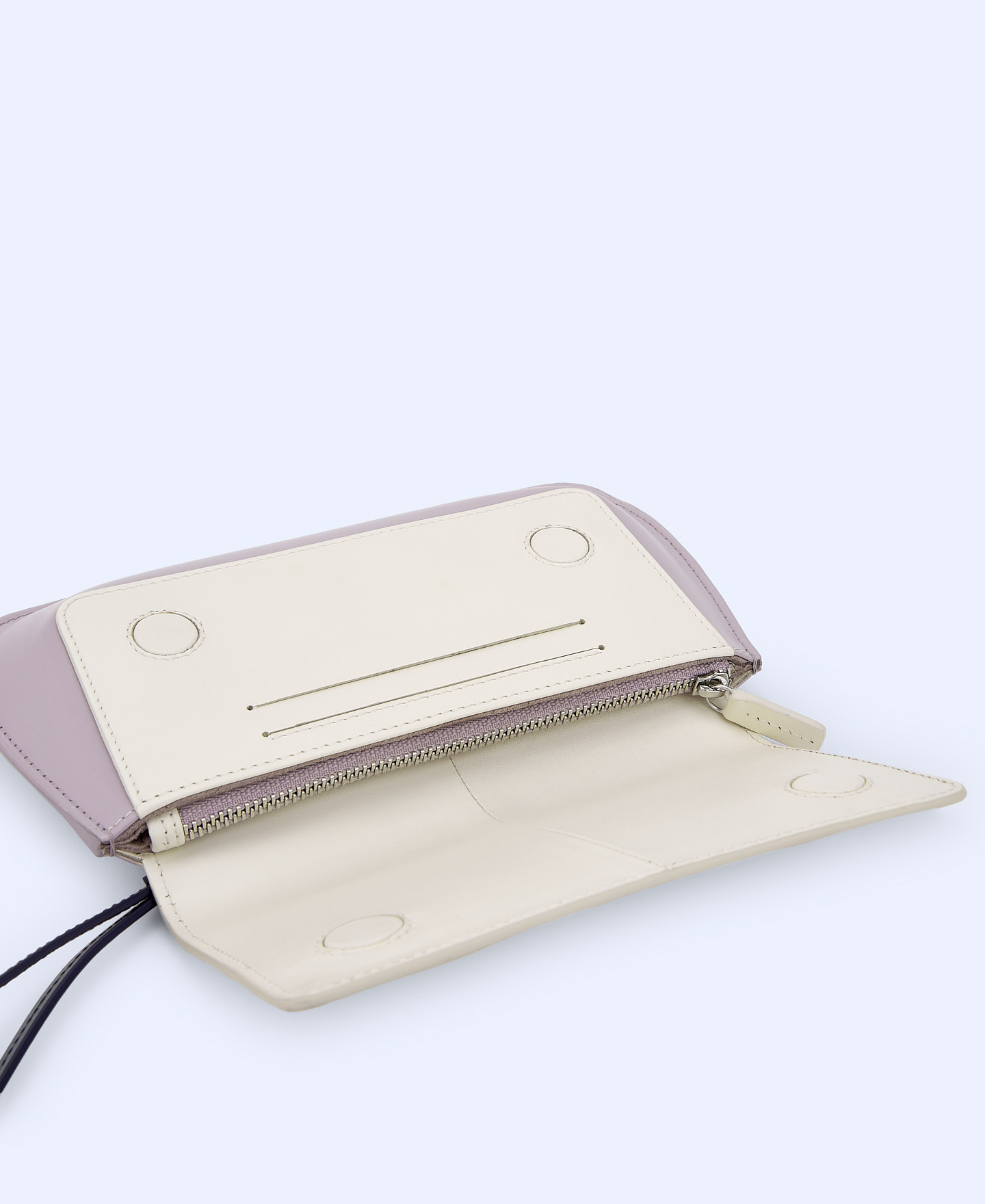 Multicoloured smooth nappa wallet image number 1