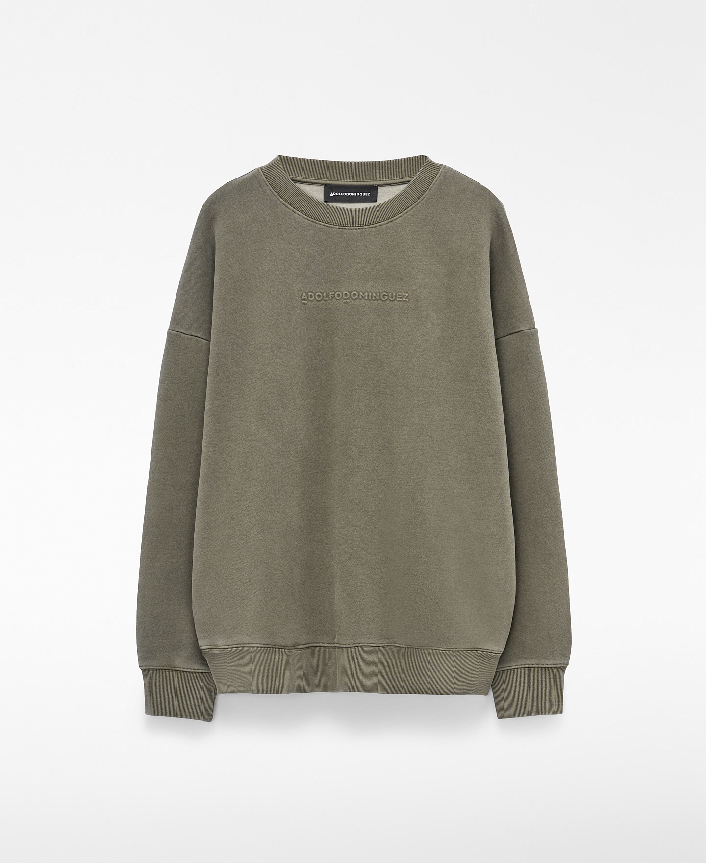 Relaxed fit washed-effect sweatshirt image number 4