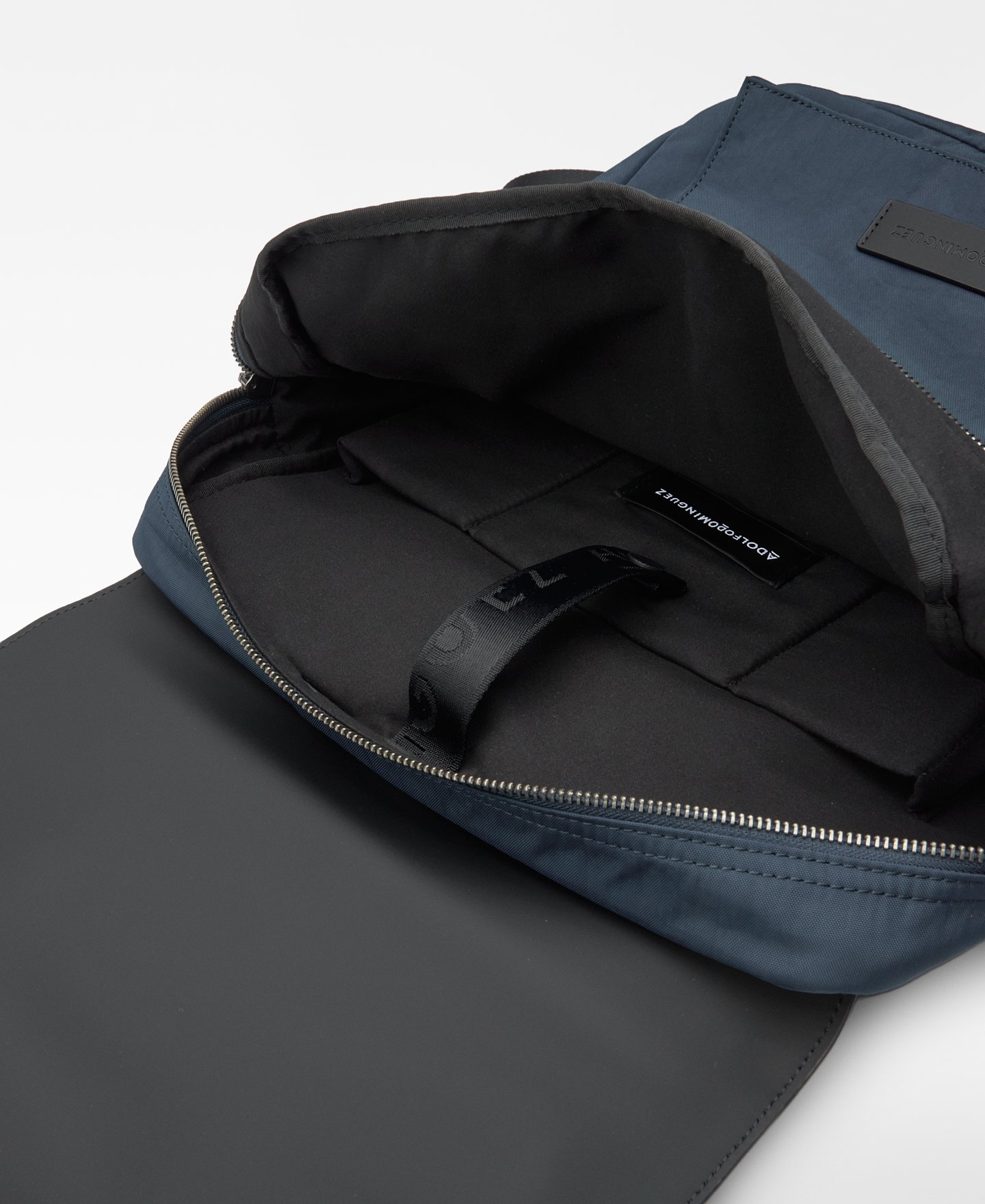 Nylon compact backpack man image number 3