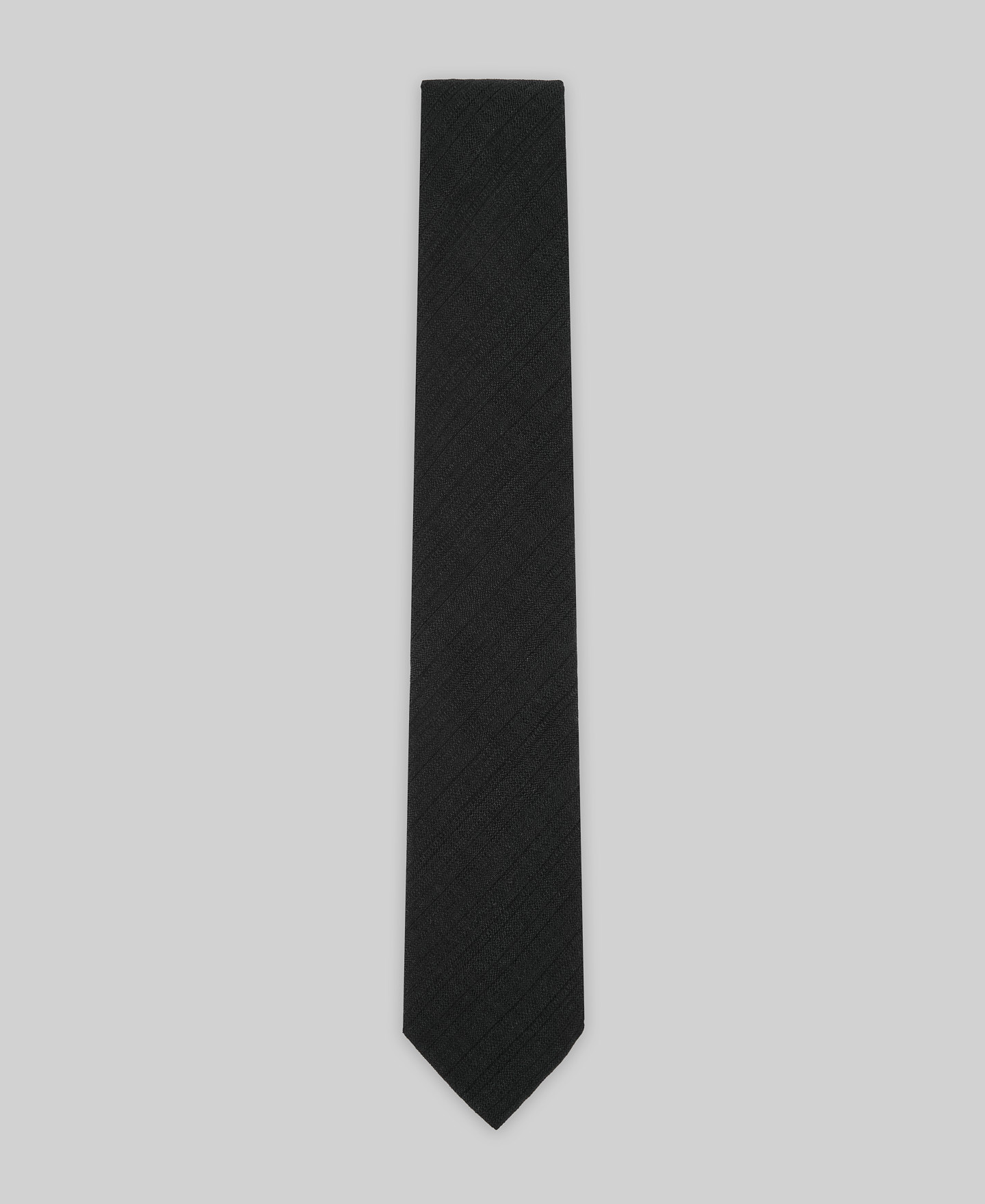 Cravate noire pour homme image number 0