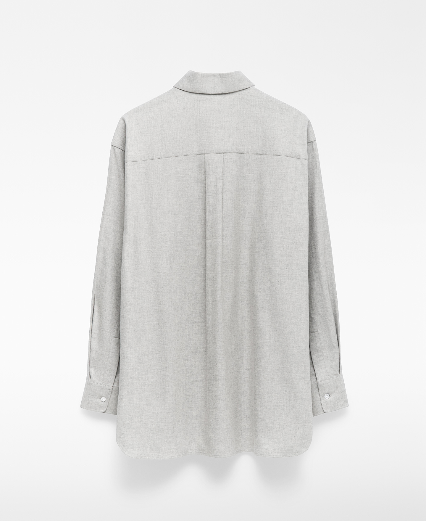 Relaxed fit lapel collar shirt man image number 5