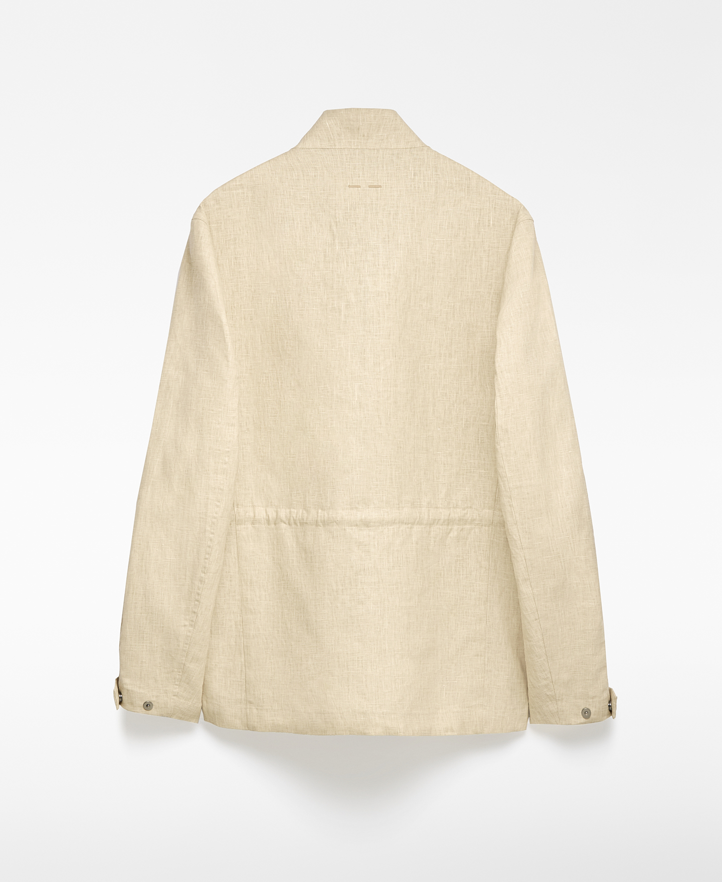 Veste saharienne en lin européen homme image number 7