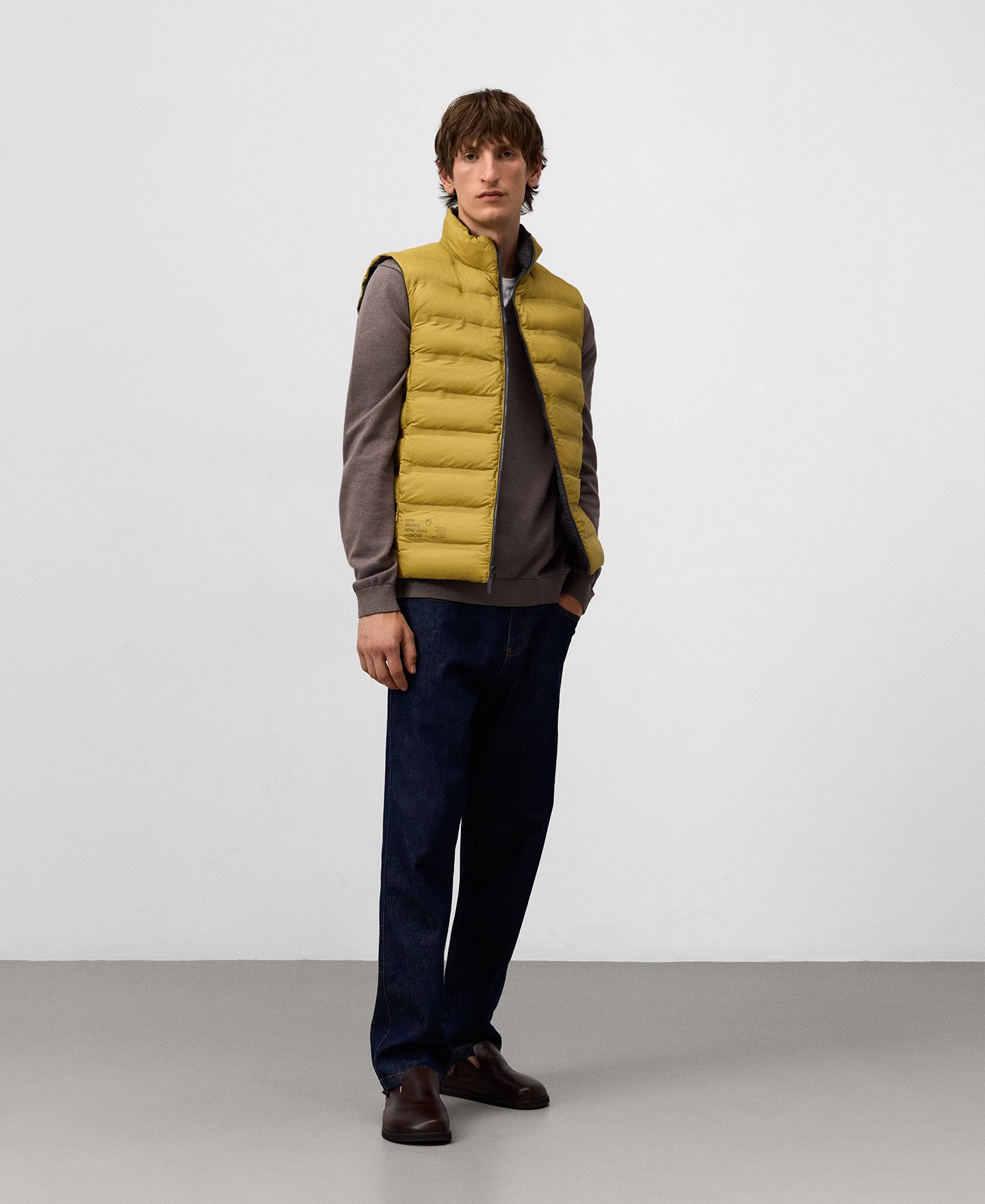 Chaleco acolchado reversible hombre image number 1