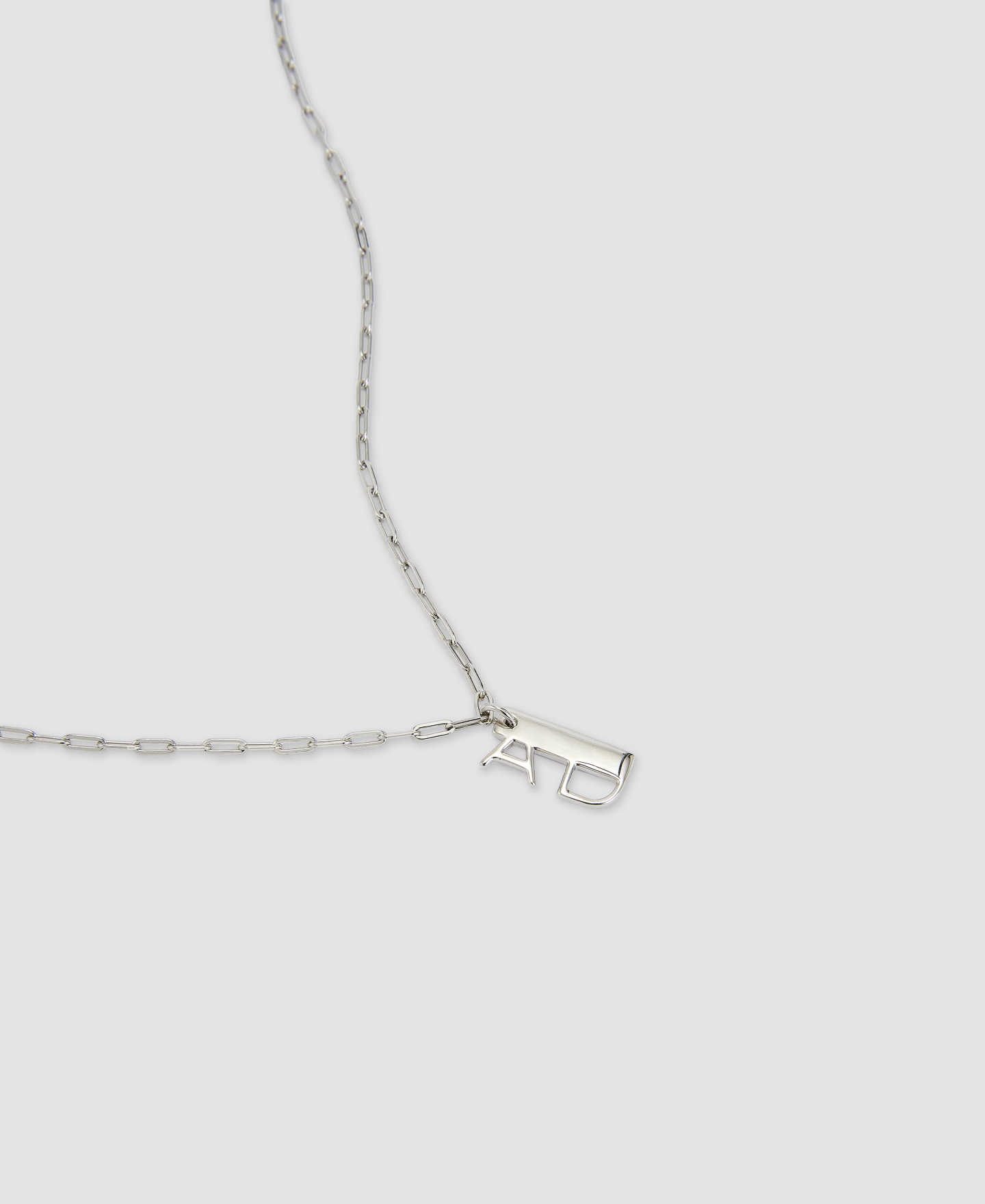 Silver necklace image number 1
