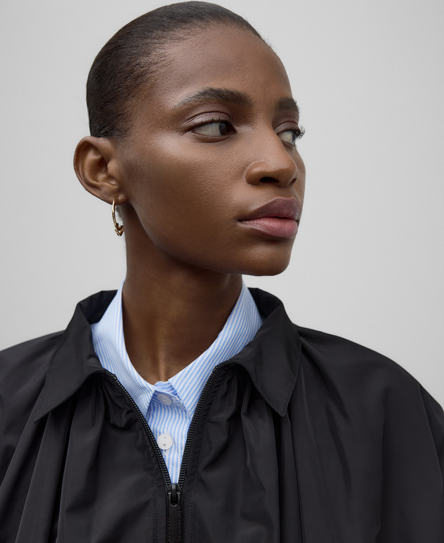 Ruched bomber jacket woman image number 3