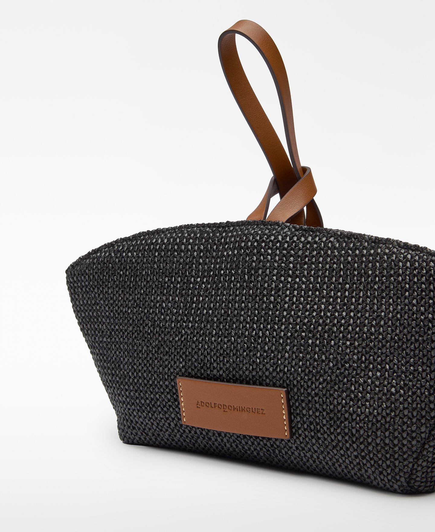 Eclipse raffia texture mini bag image number 2