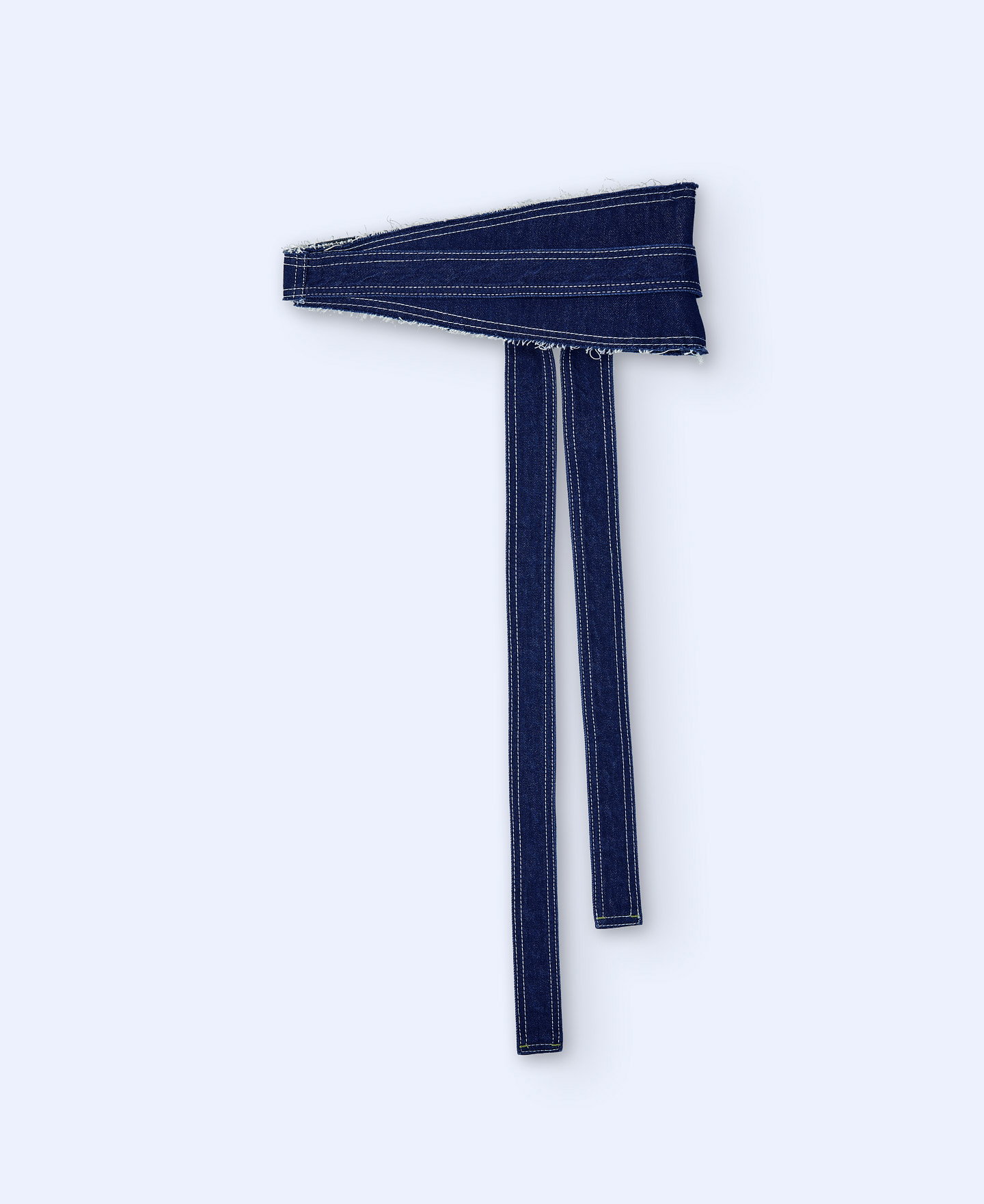 Cotton denim sash image number 1