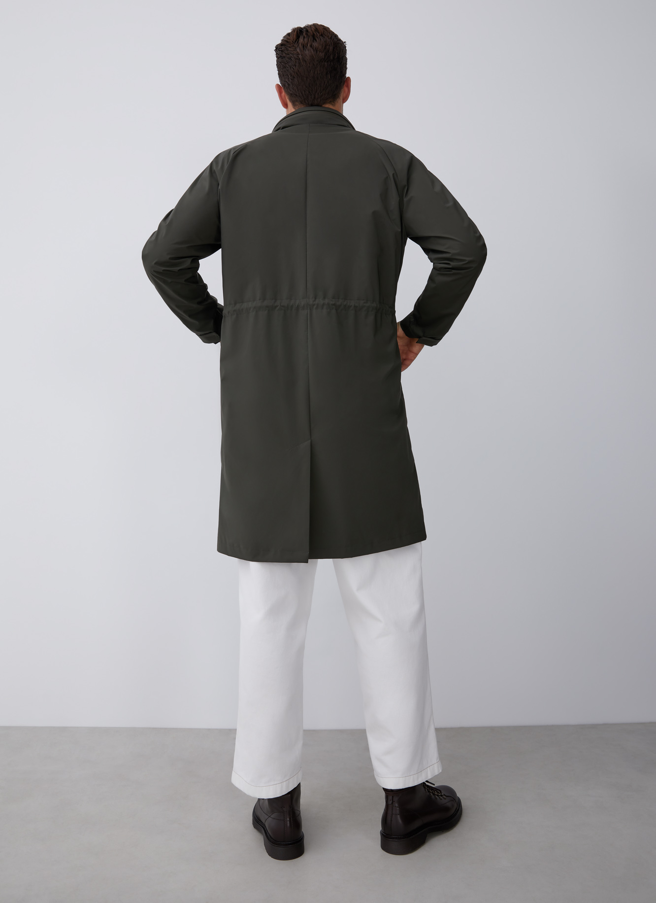 Parka con capucha enfundable image number 1