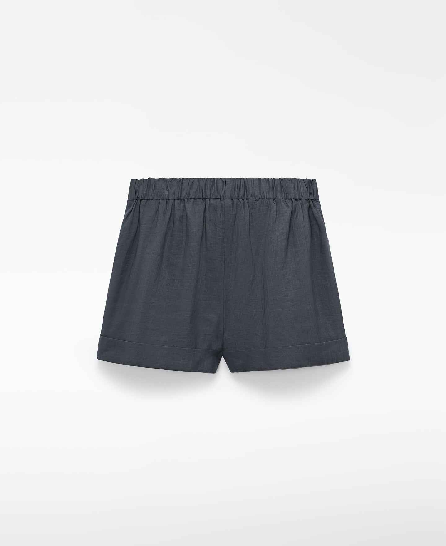 Ramie bermuda shorts image number 1