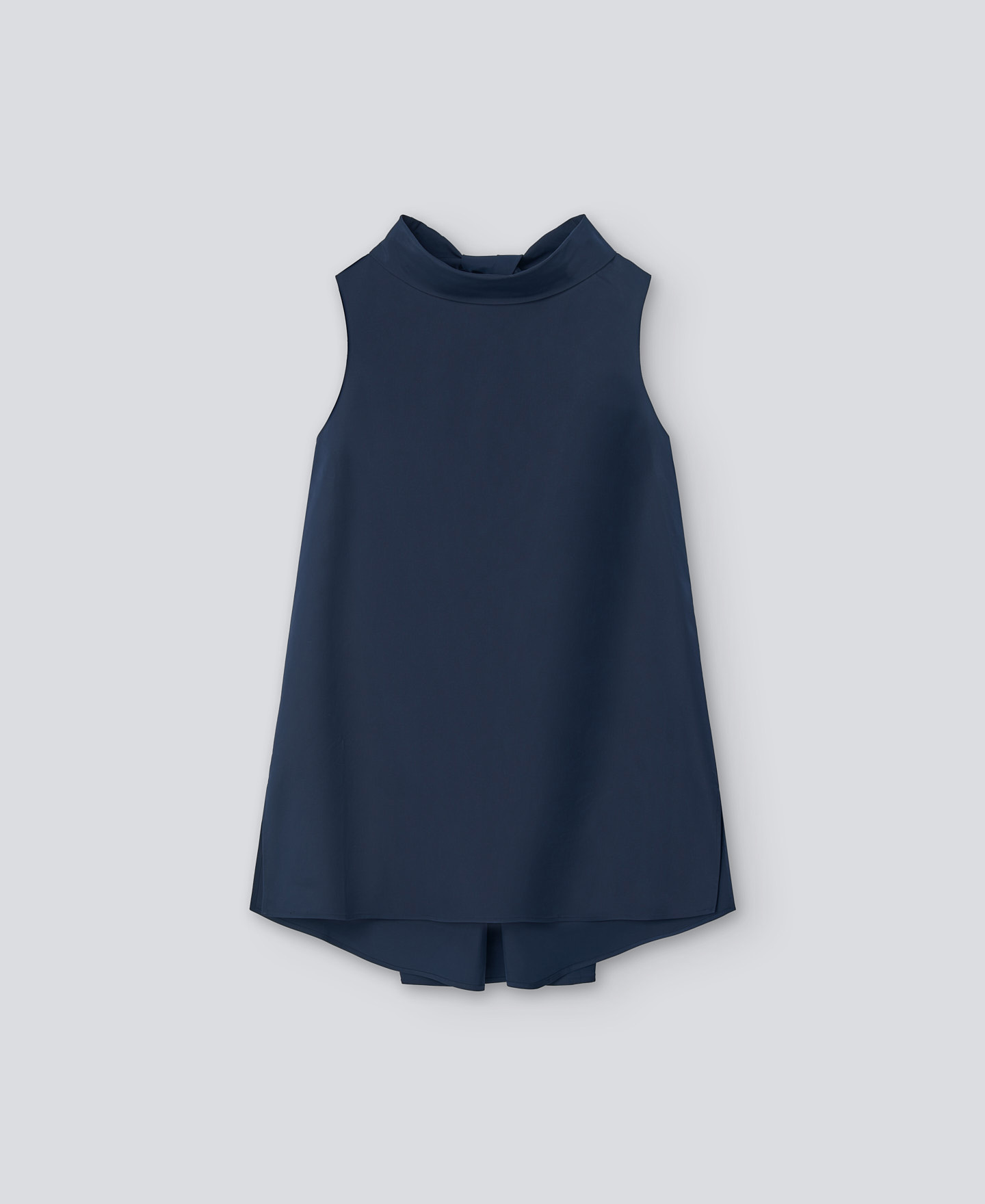 Navy blue top with bow woman image number 4
