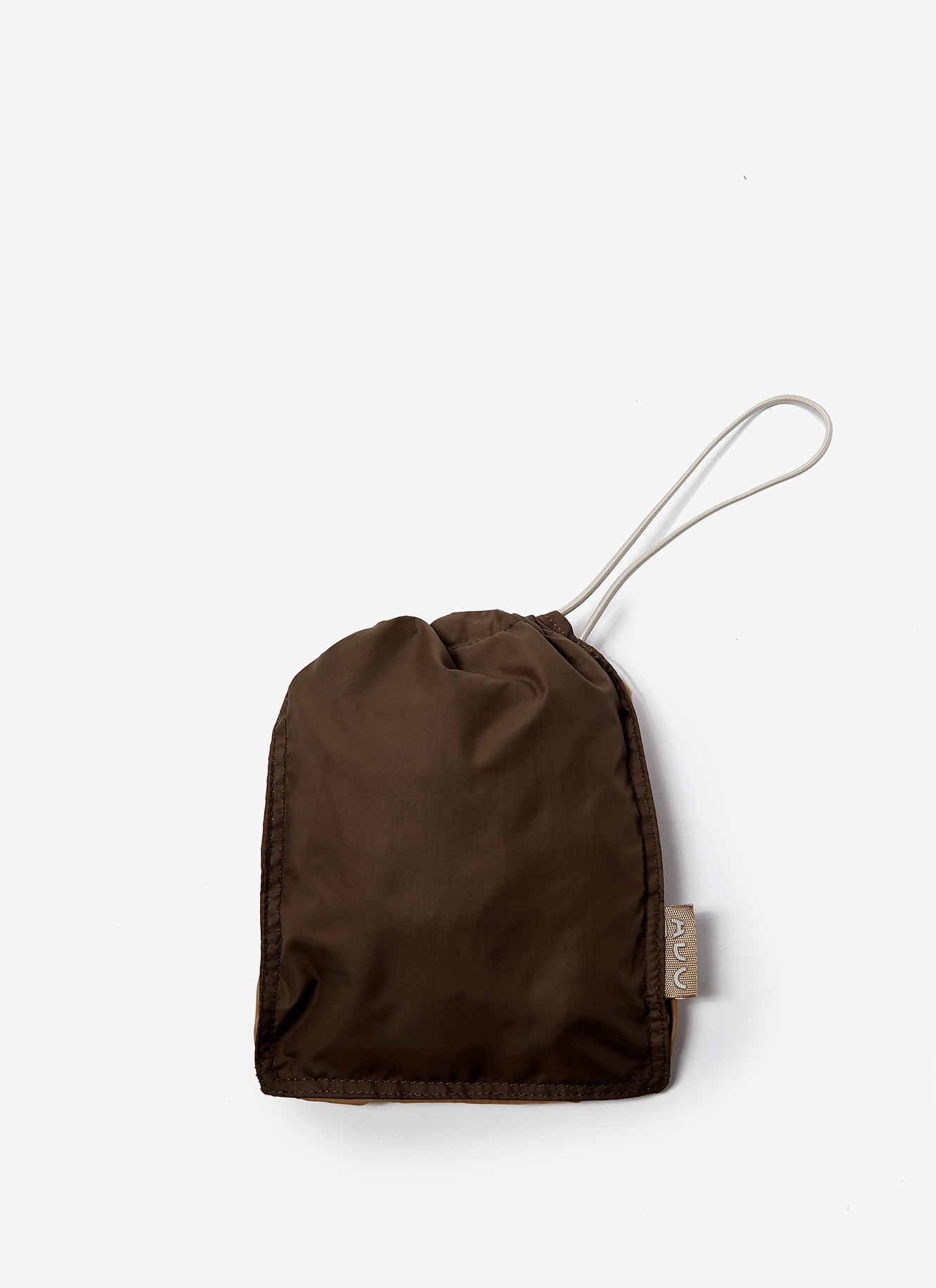 Packable nylon shopper with pocket image number 3