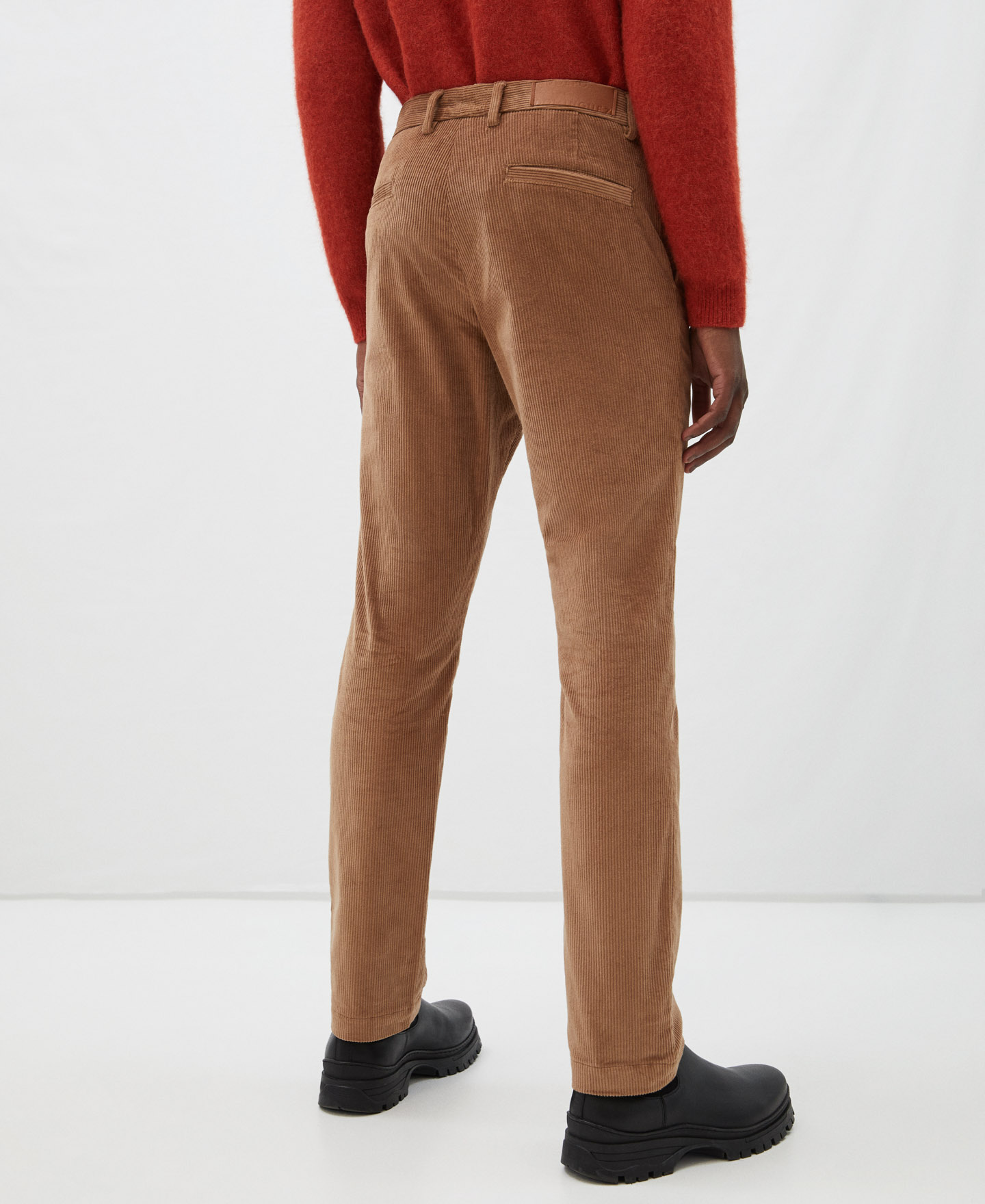 Corduroy chino trousers image number 2
