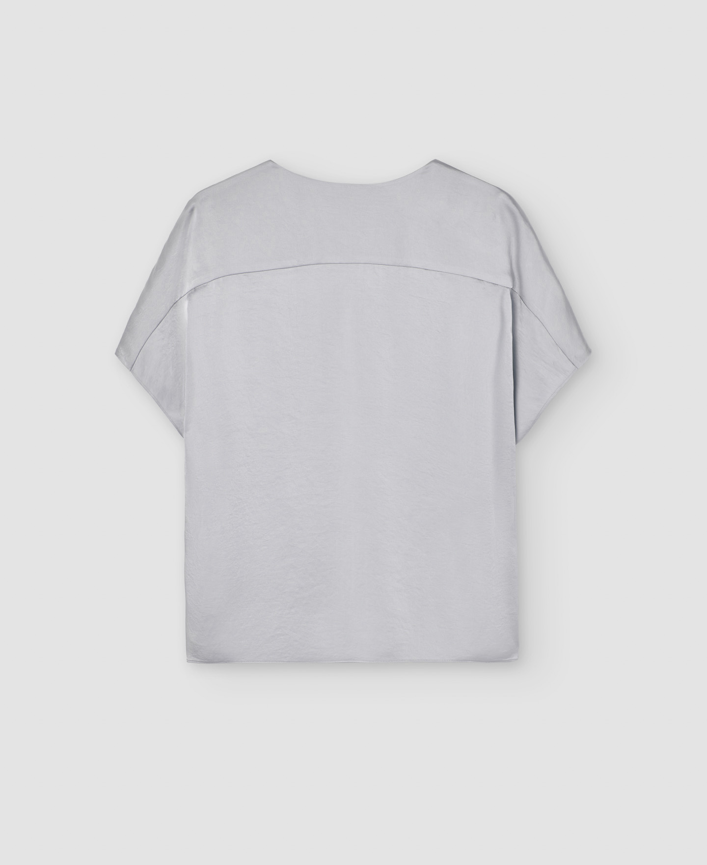 Draped V-neck top image number 5