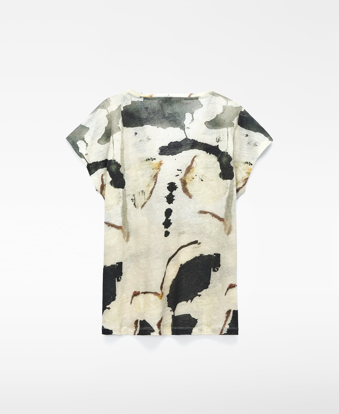 Camiseta estampada lino europeo image number 5