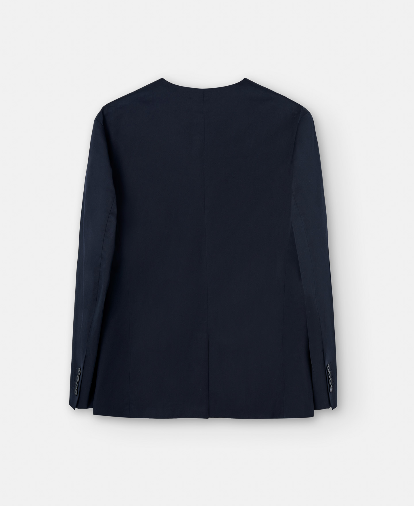 V-neck blazer in cotton image number 5