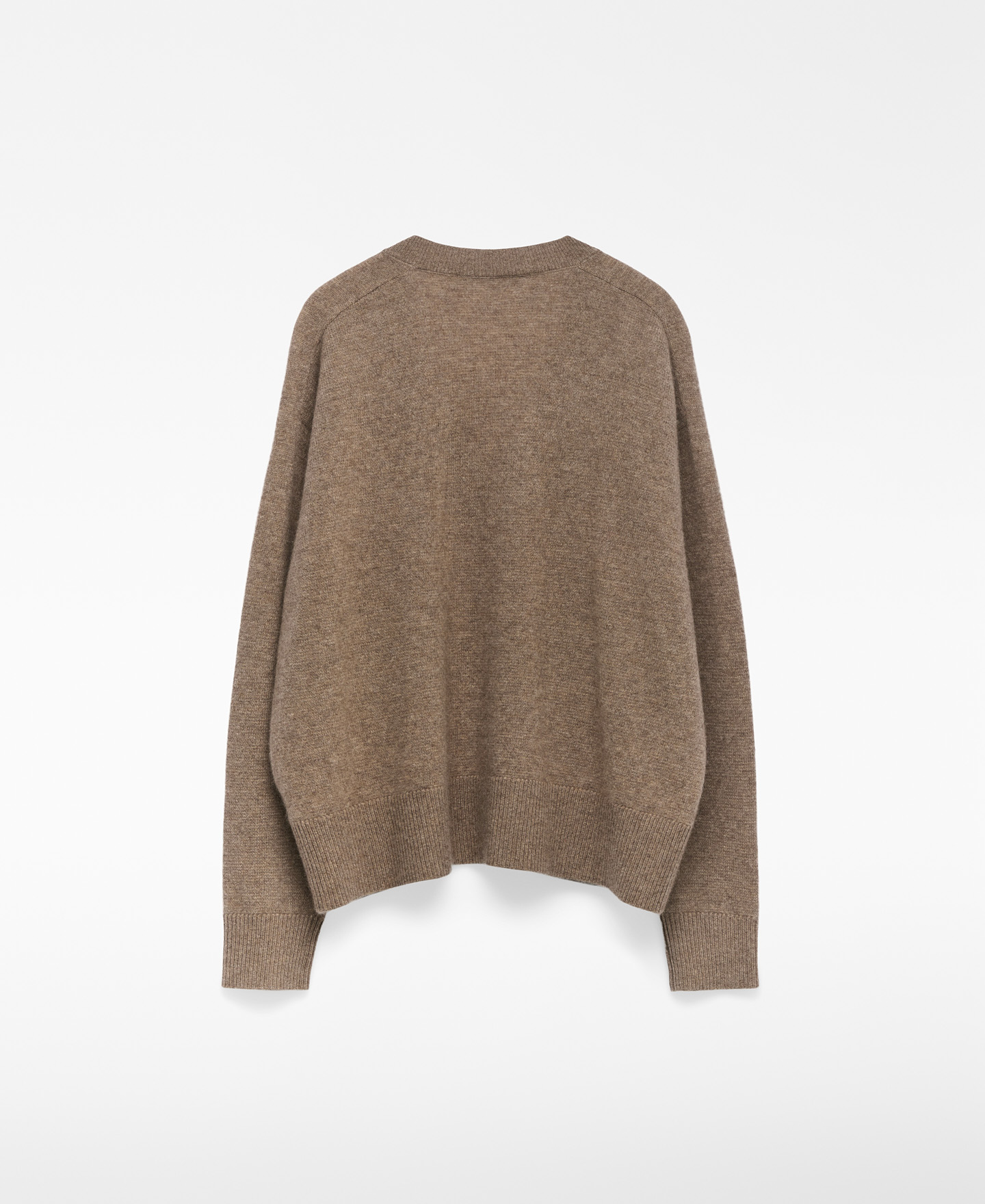 Cashmere V-neck sweater woman image number 6