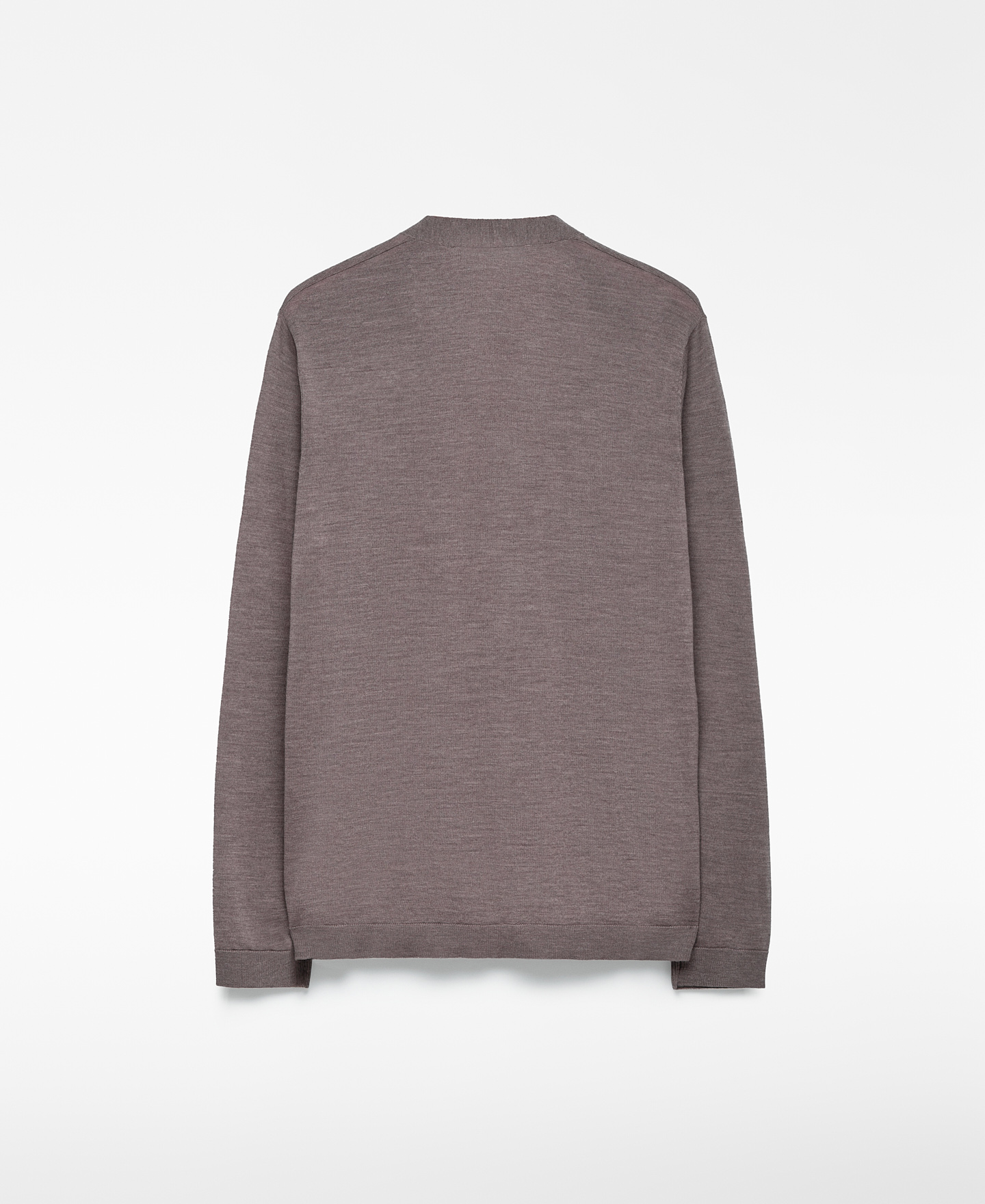 Merino wool cardigan man image number 5