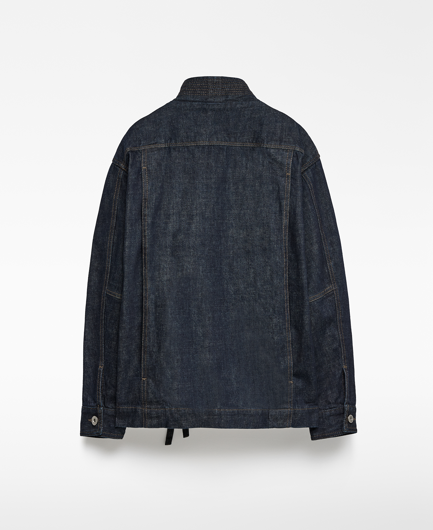 Cotton denim kimono woman image number 5