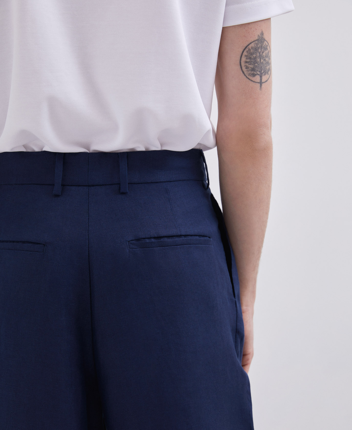 Classic blue tailoring trousers image number 2
