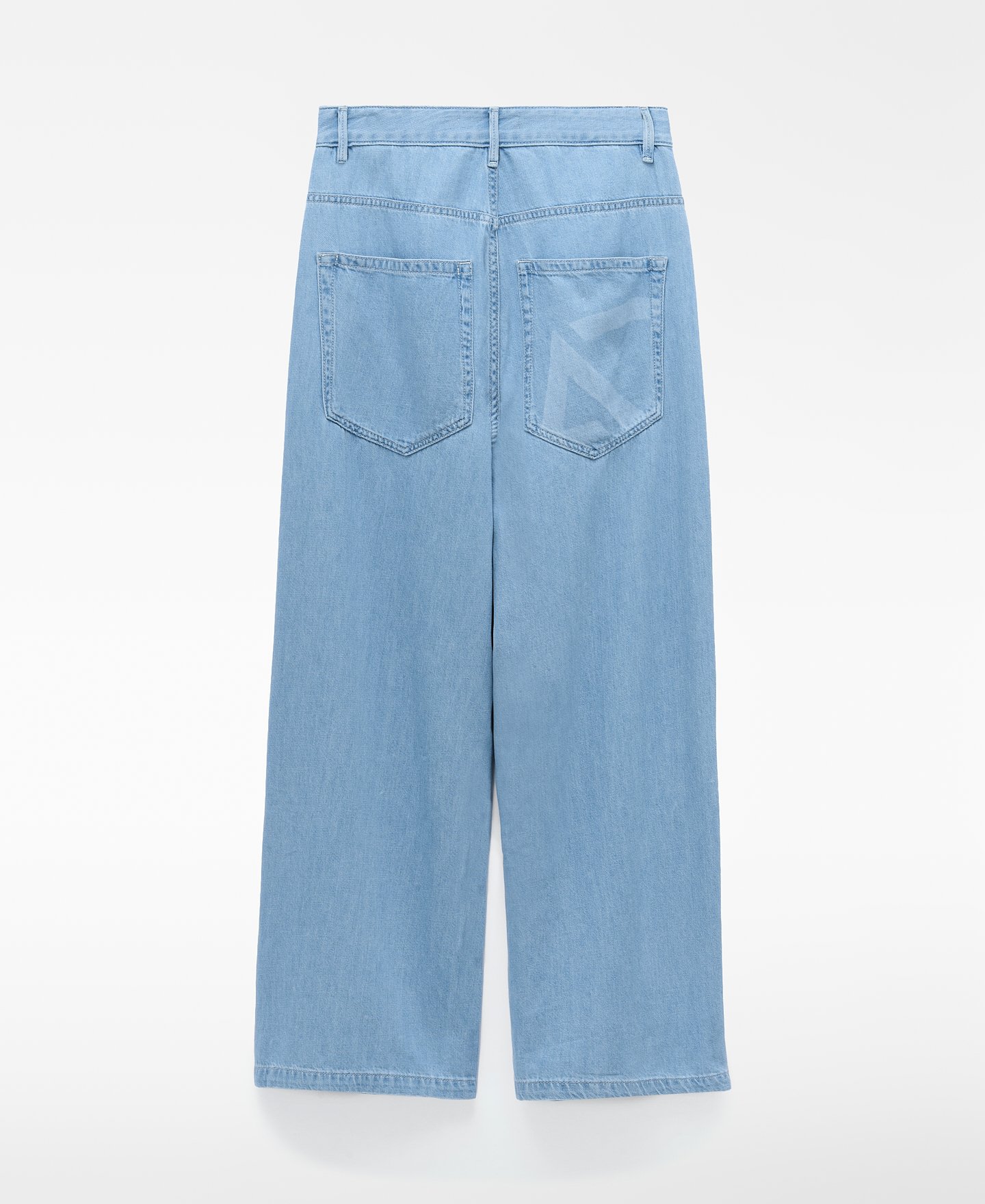 Pantal&oacute;n oversize denim algod&oacute;n image number 5