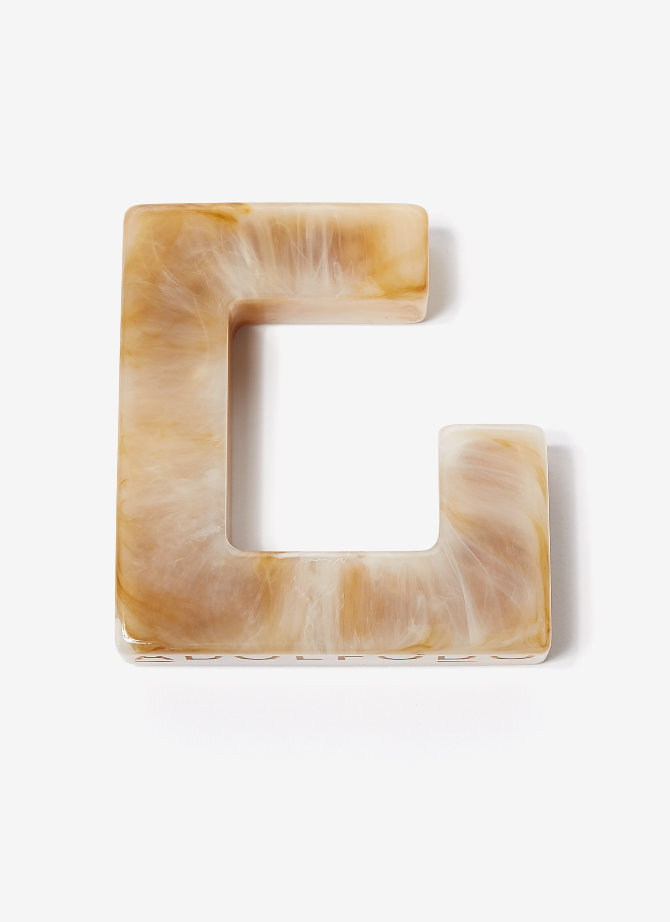 Squared resin maxi-bracelet image number 0