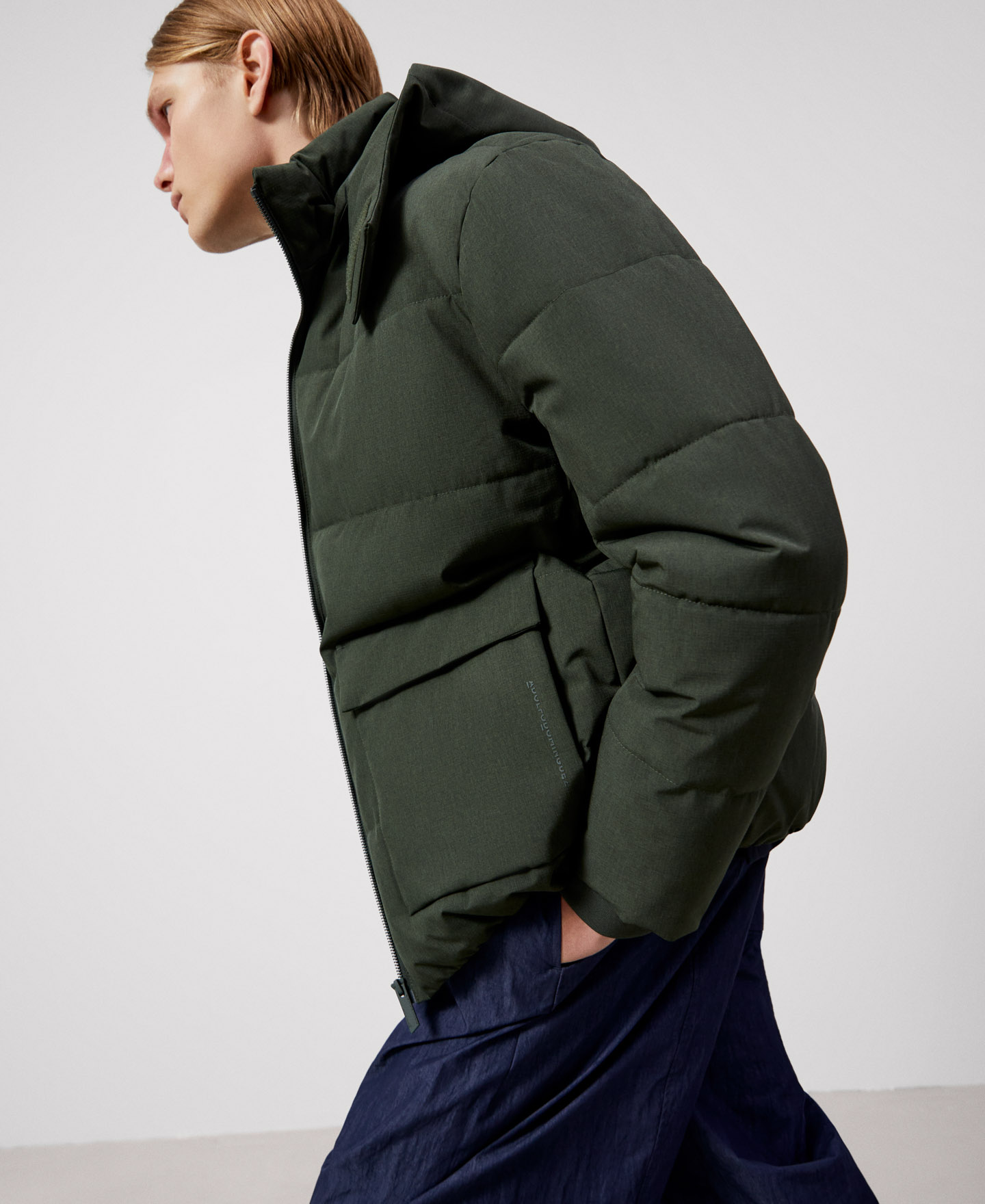 Padded hood jacket image number 4