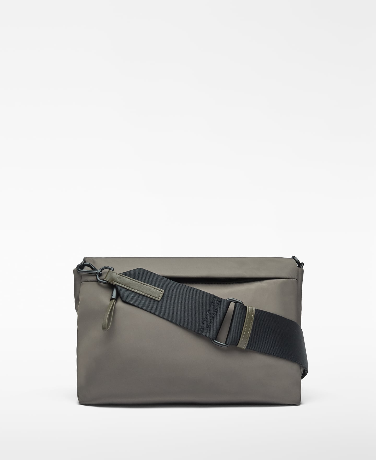 Nylon flap medium crossbody image number 1