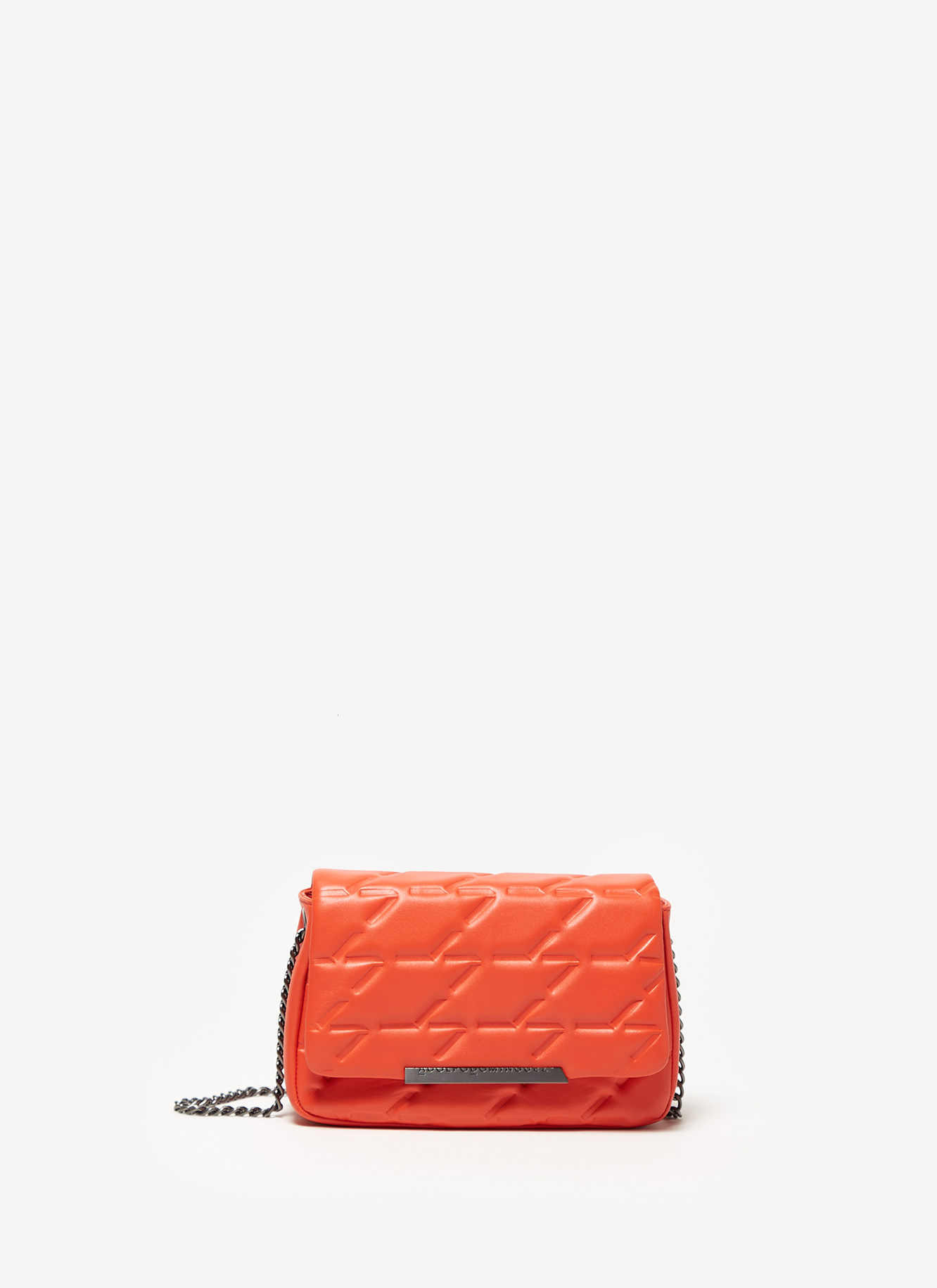 Medium quilted leather flapped bag image number 0