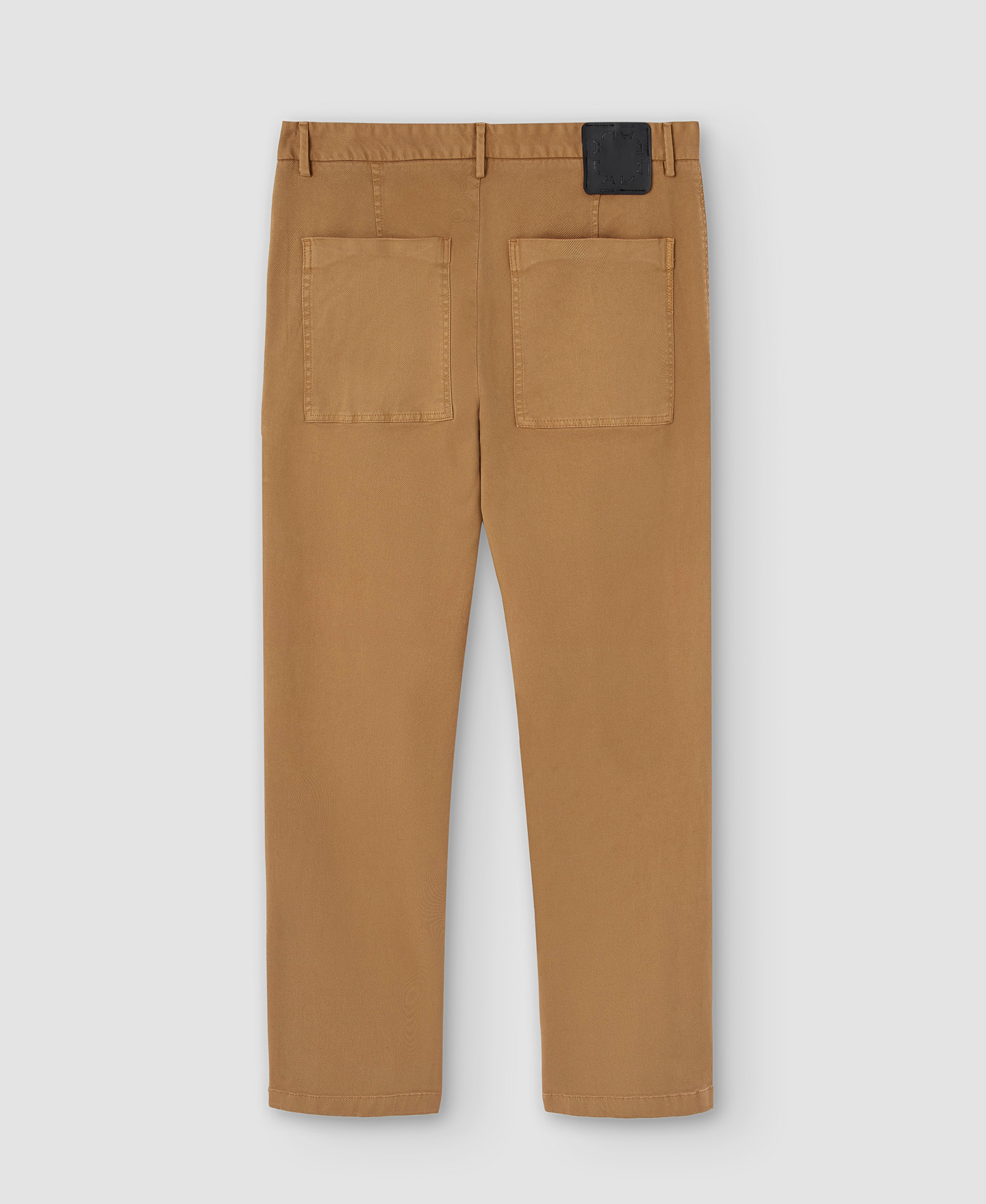 Stretch cotton straight trousers image number 5