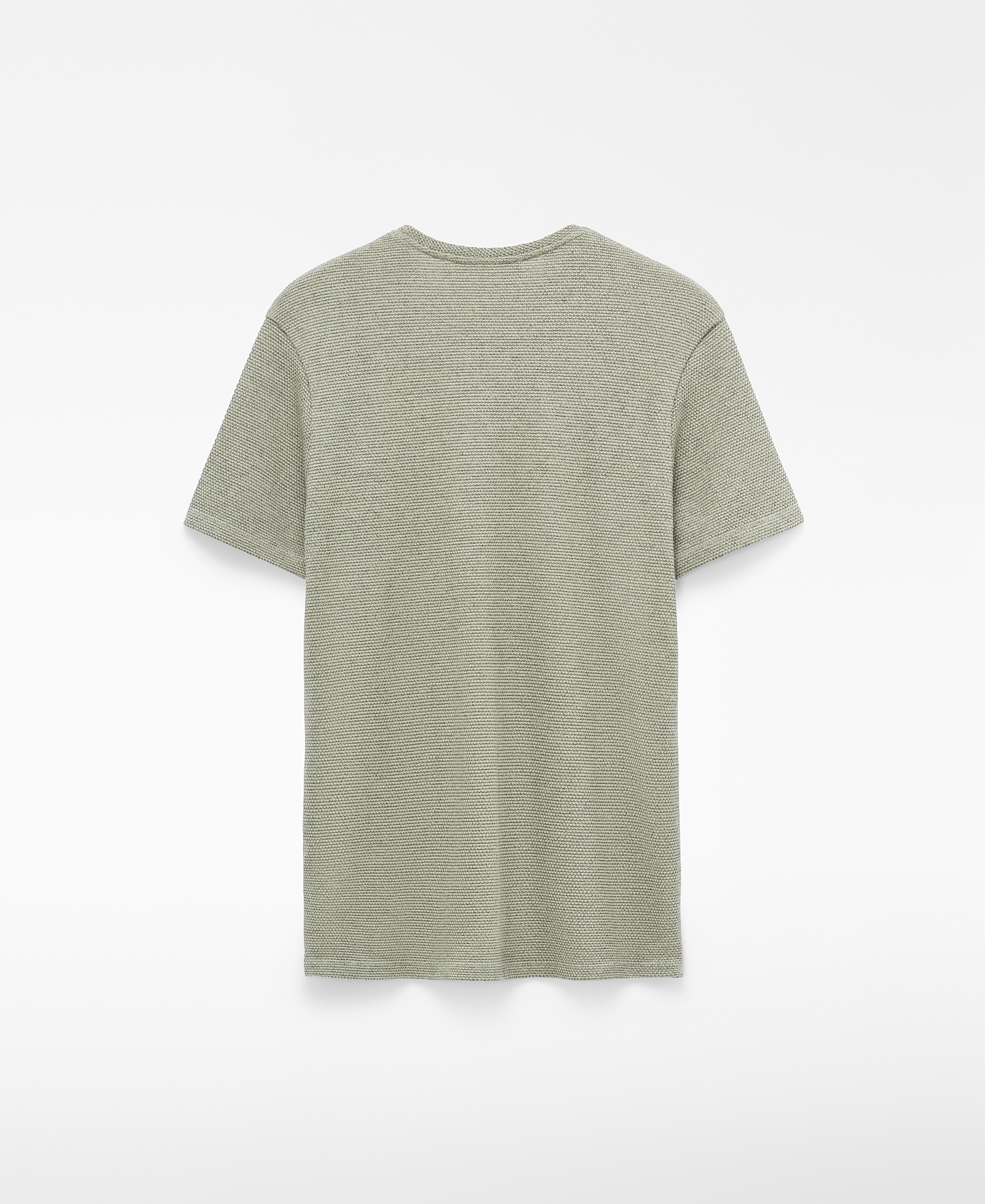 T-shirt regular fit microtextura image number 5