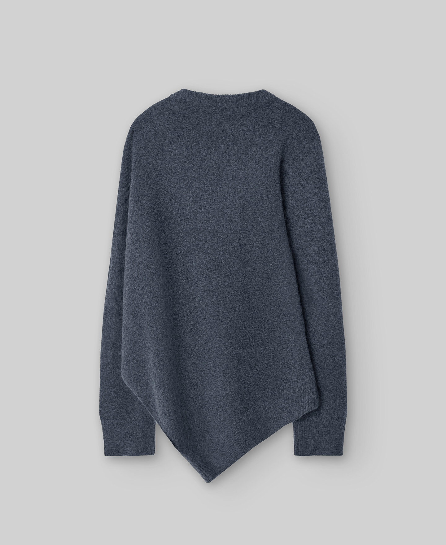 Jersey asim&eacute;trico gris mujer image number 5