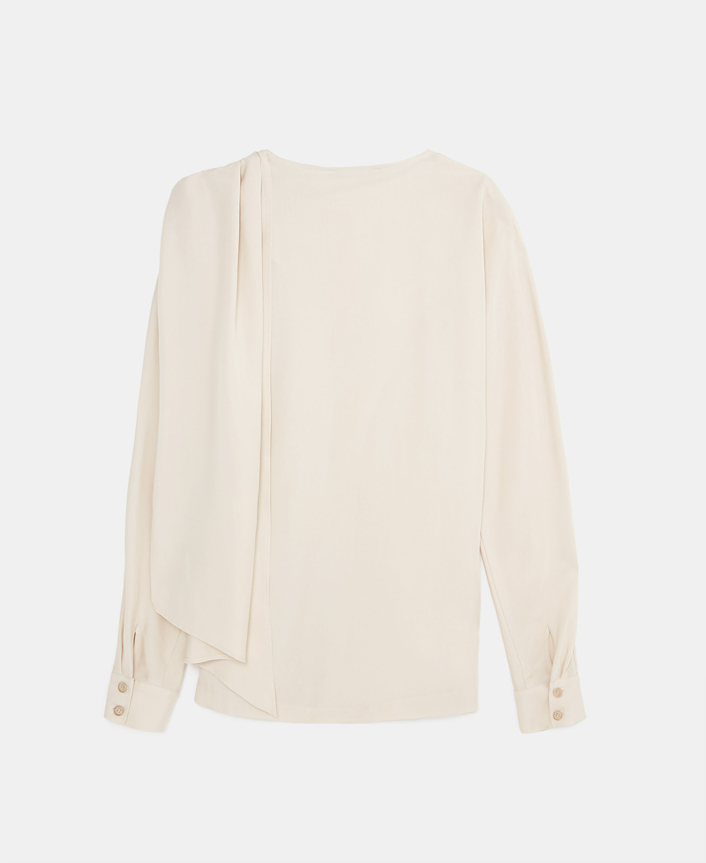 Shirt with bow detail image number 5