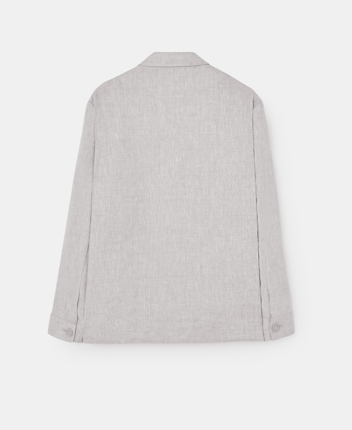 Linen maxi-pocket jacket image number 5