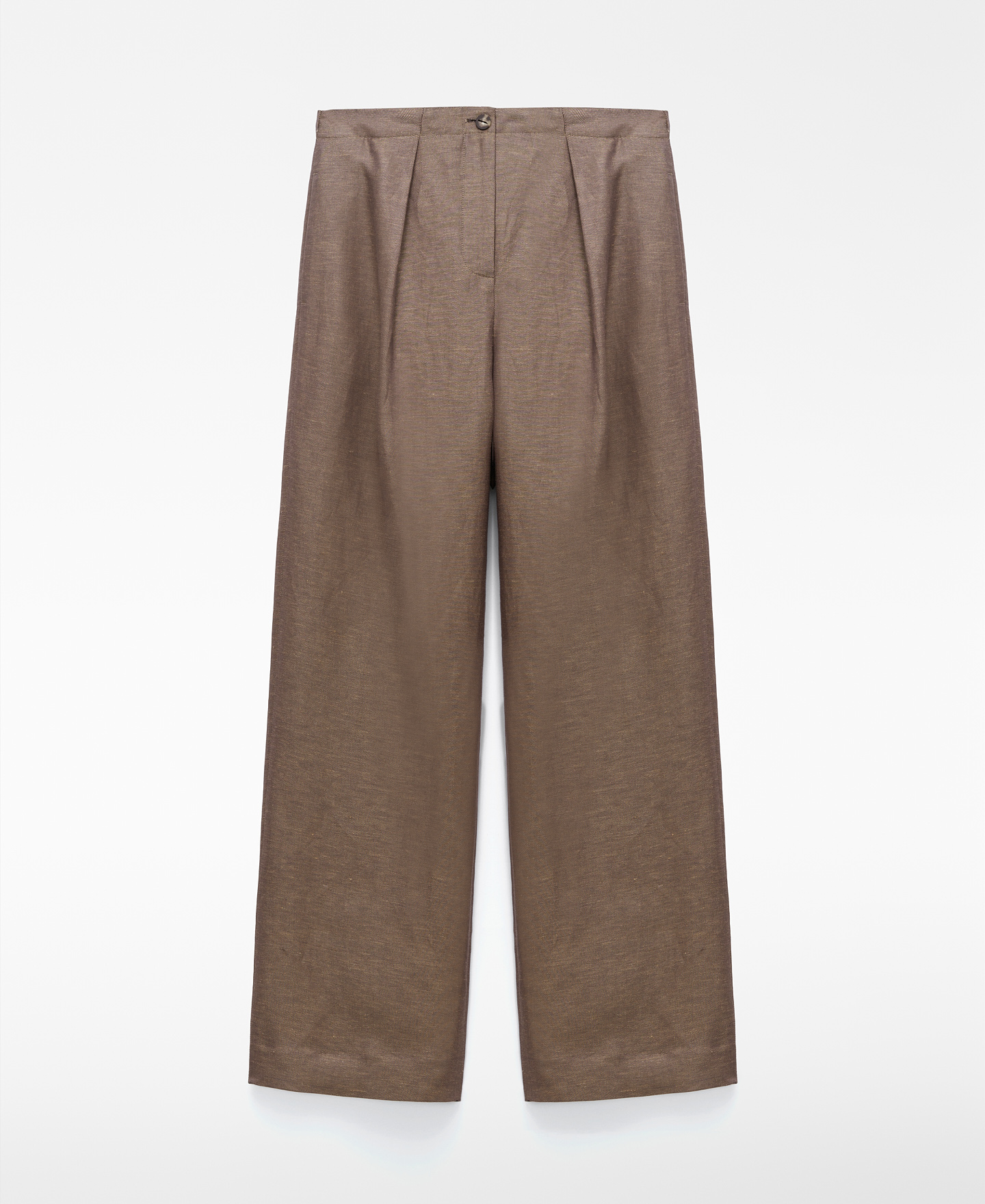 Pantal&oacute;n recto pliegues image number 4