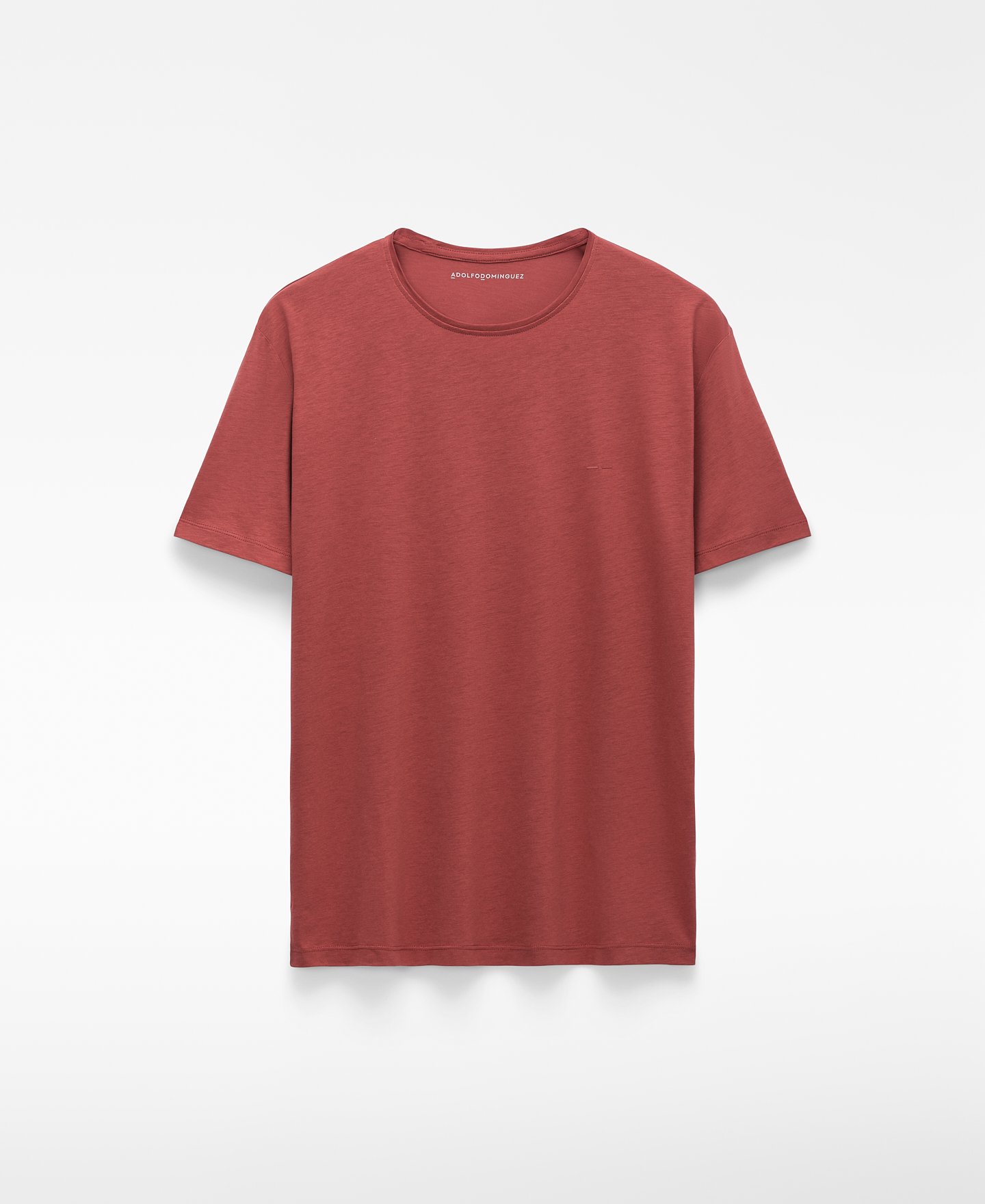 Camiseta regular fit lyocell algod&oacute;n image number 0