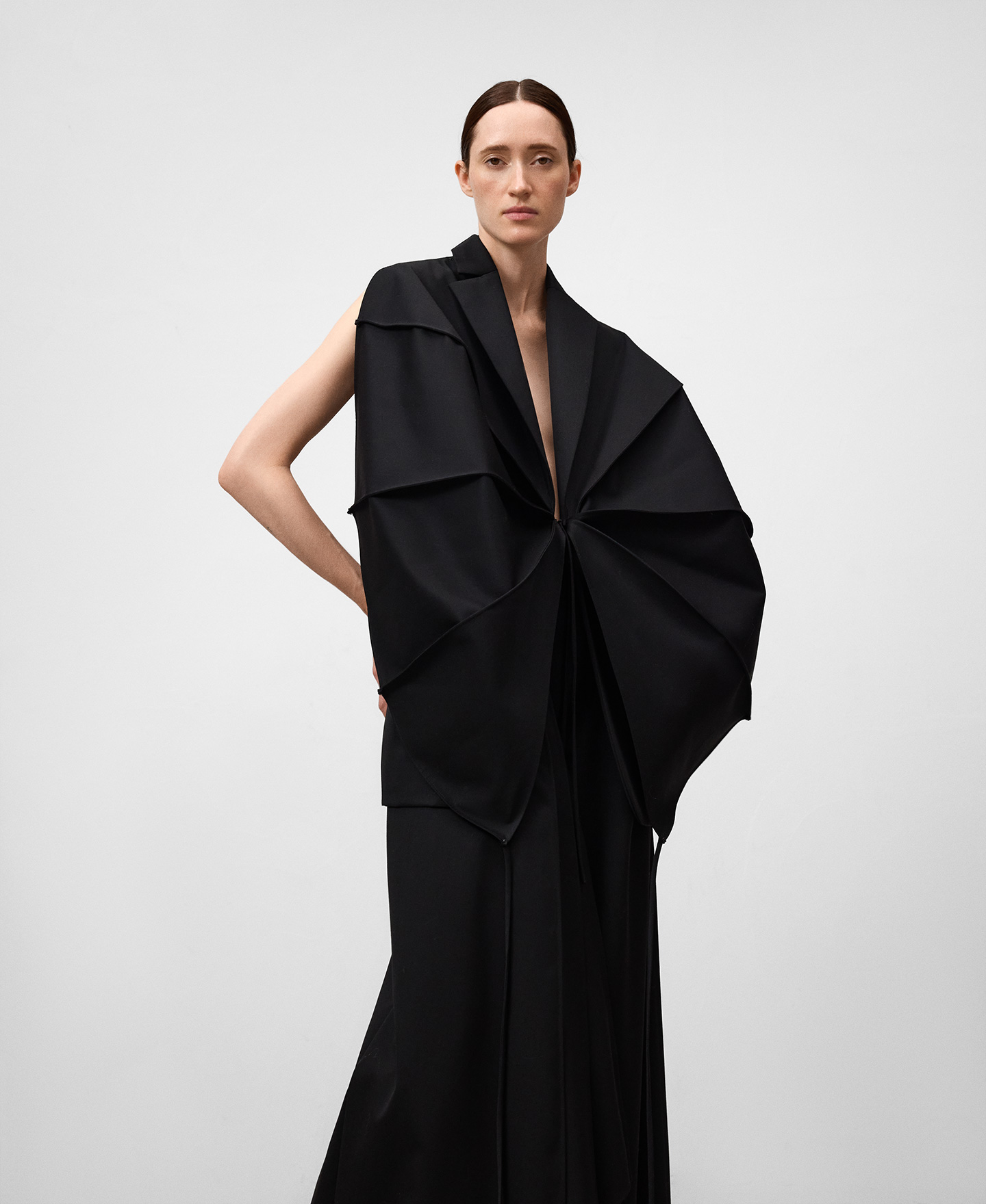 Convertible tailored vest woman image number 0