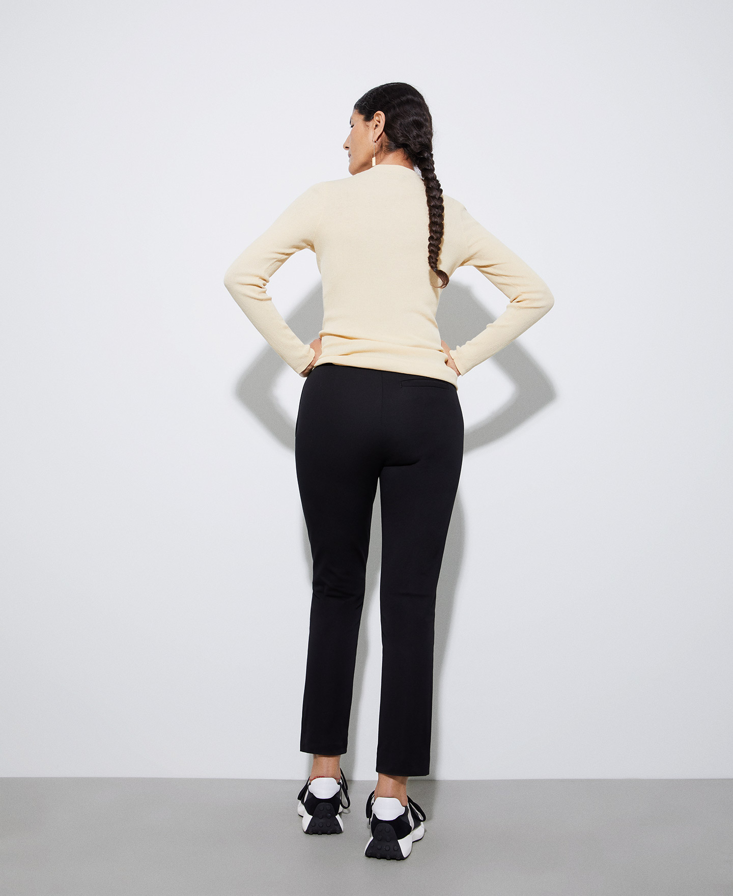 コットン スキニーパンツ image number 2