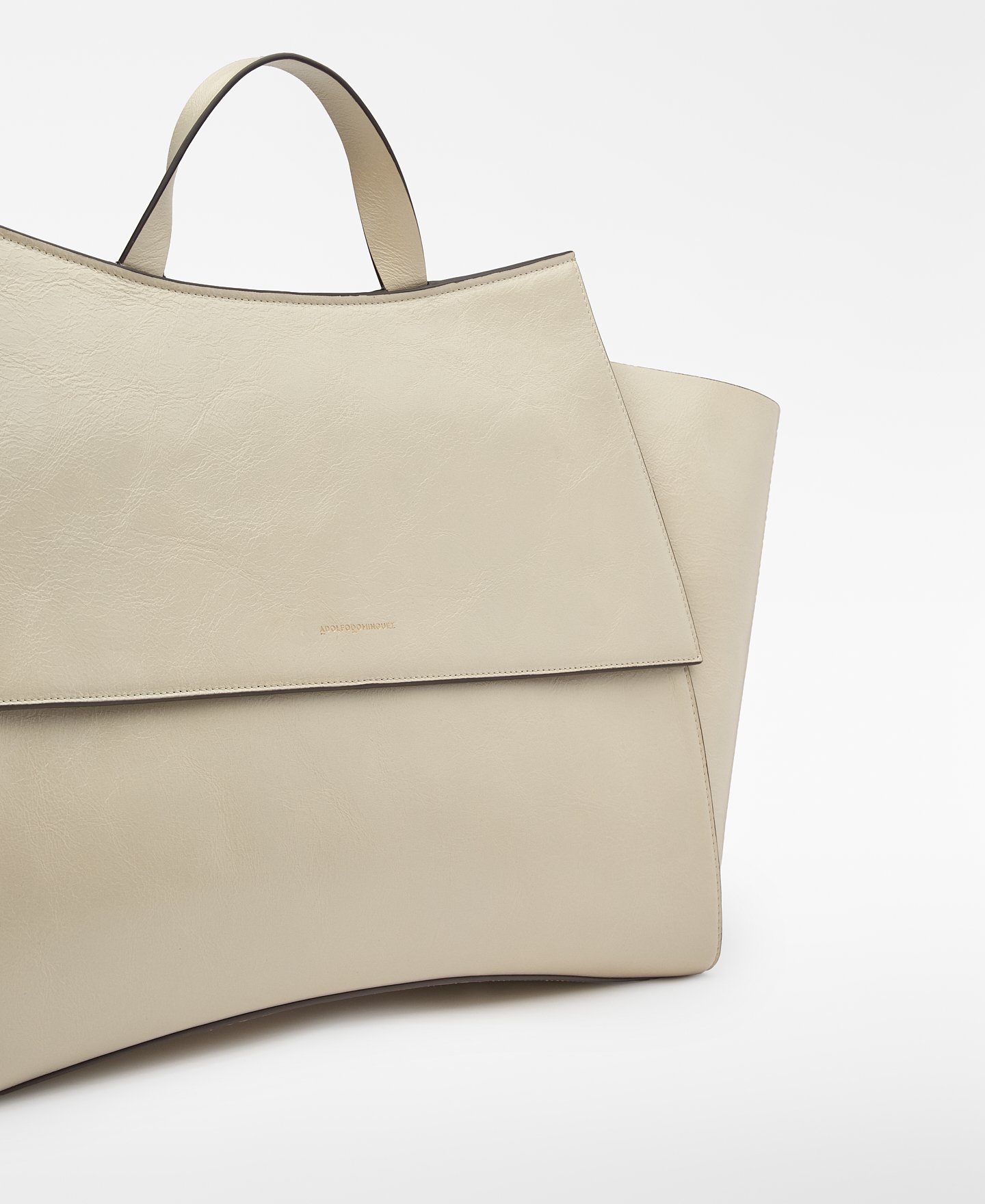 Zenit Lab (03) leather maxi bag image number 2