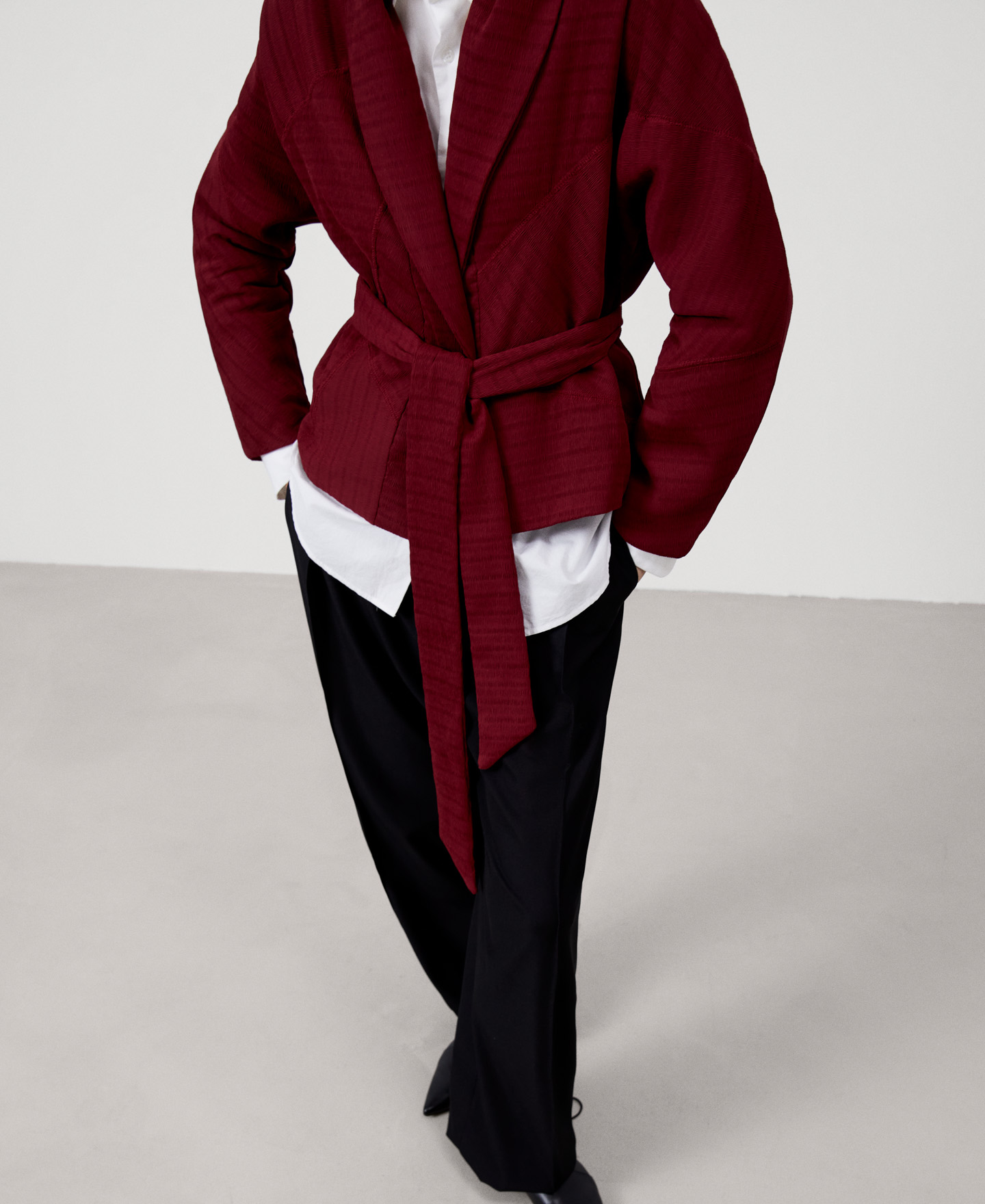Chaqueta acolchada en crinkle image number 4