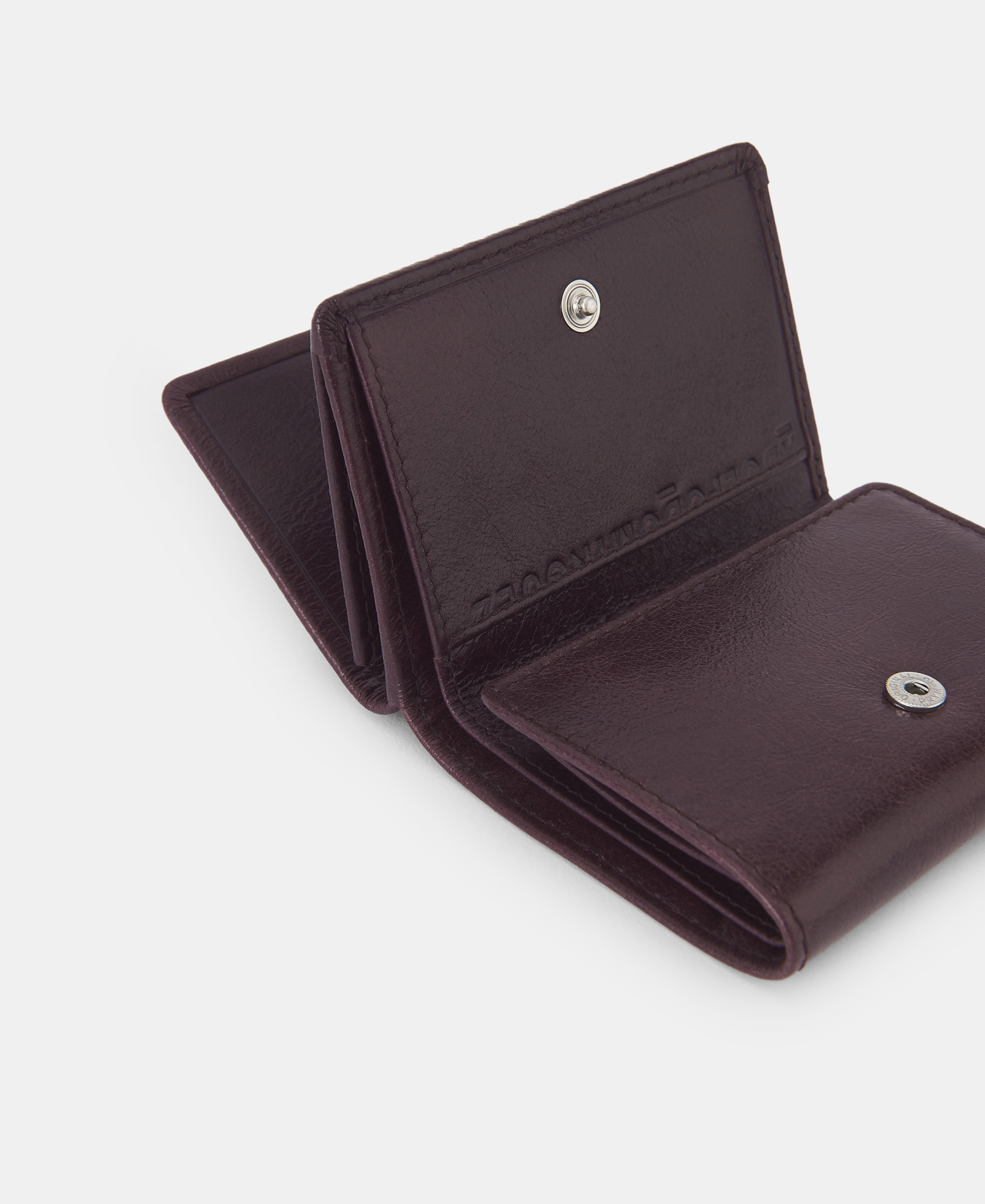 Small wallet in grained leather image number 2