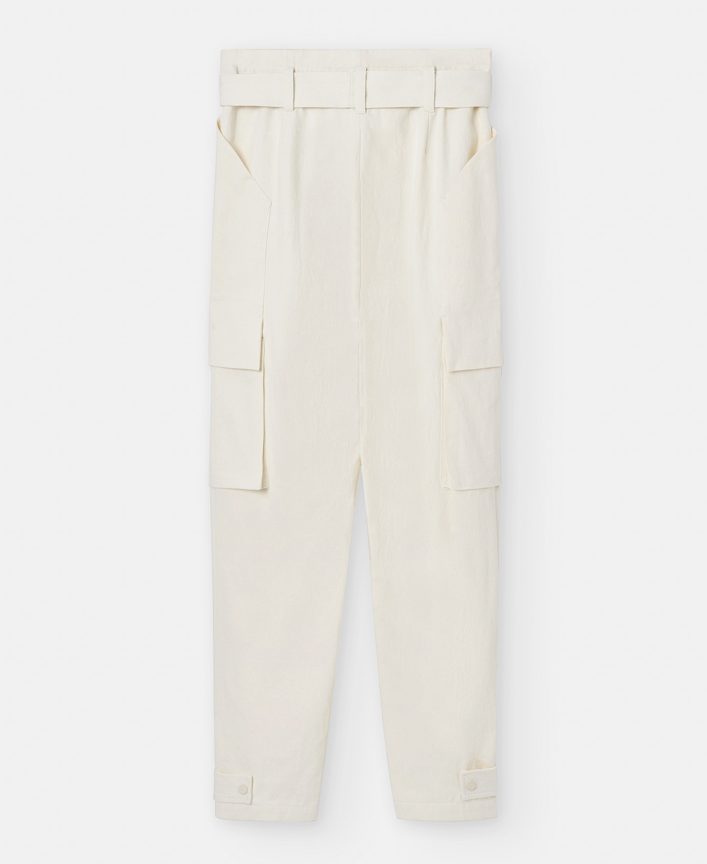 Cotton twill cargo trousers image number 5