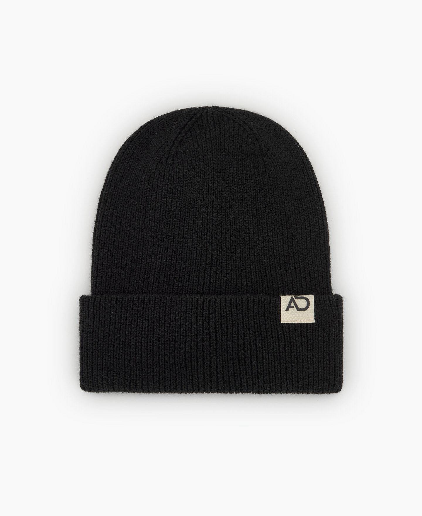 Gorro en canalé de algodón image number 0