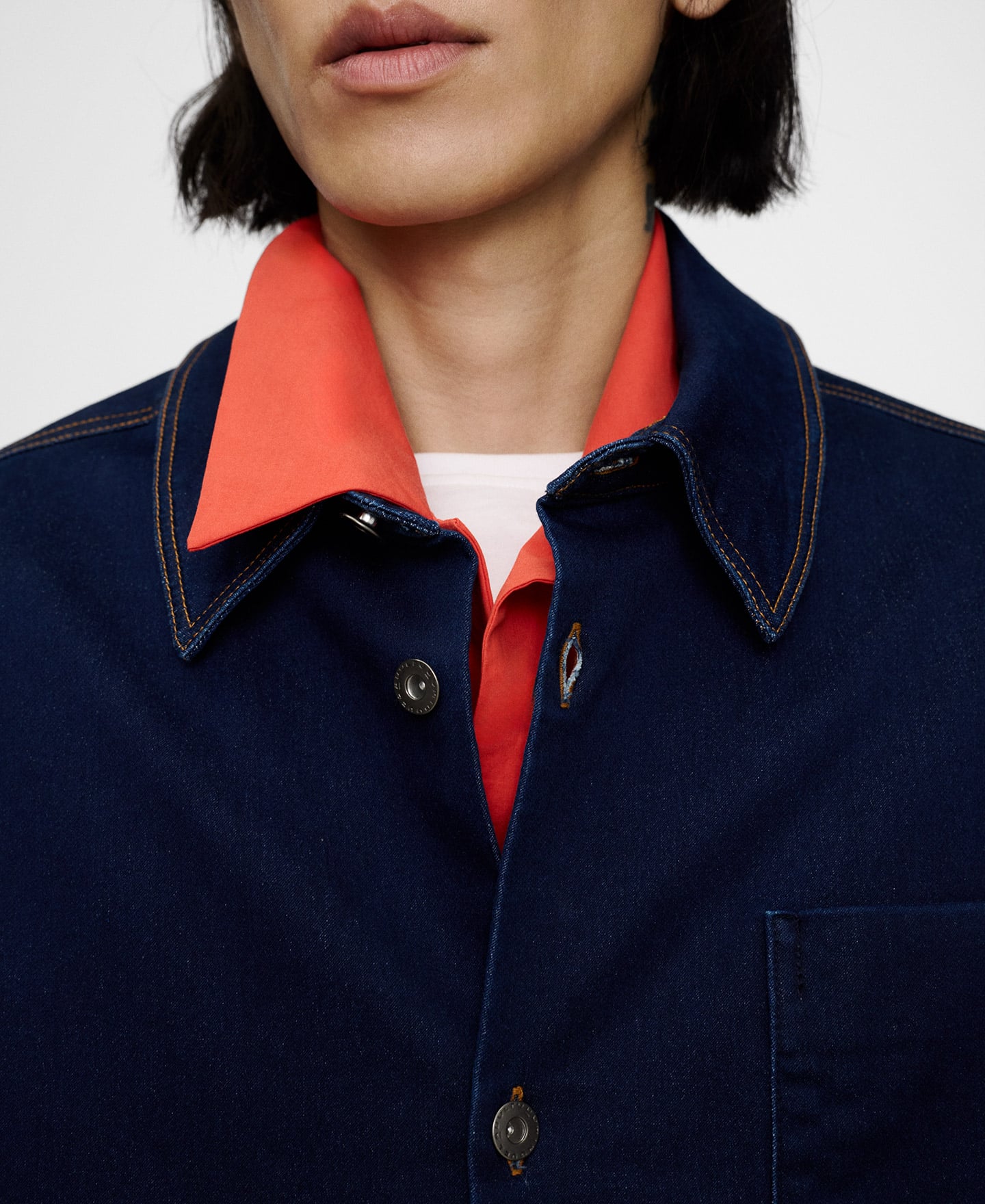 Sobrecamisa denim image number 3