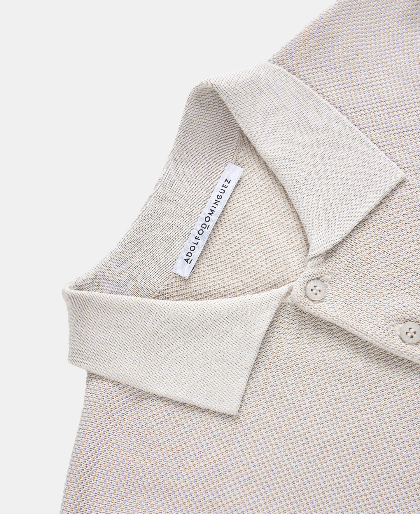 Cotton and viscose polo shirt image number 6