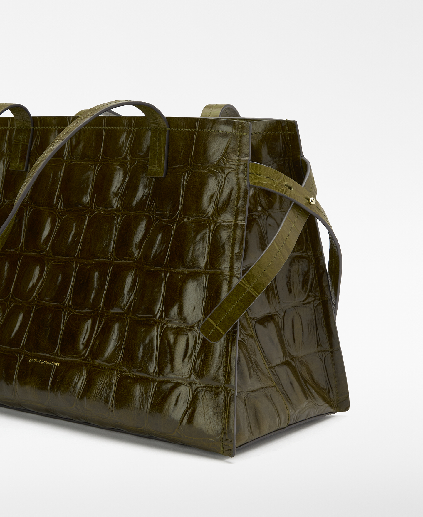 Mica croc-effect citybag image number 2