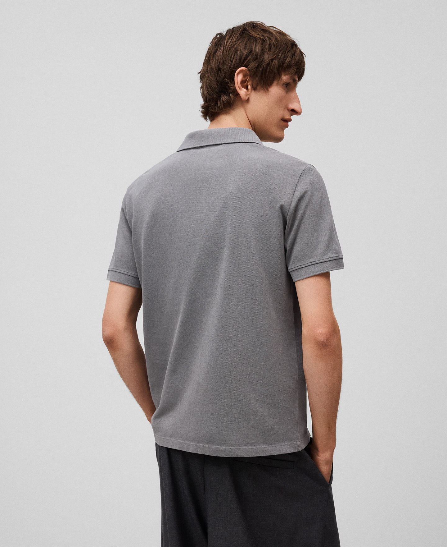 Polo regular fit piqué algodón hombre image number 2